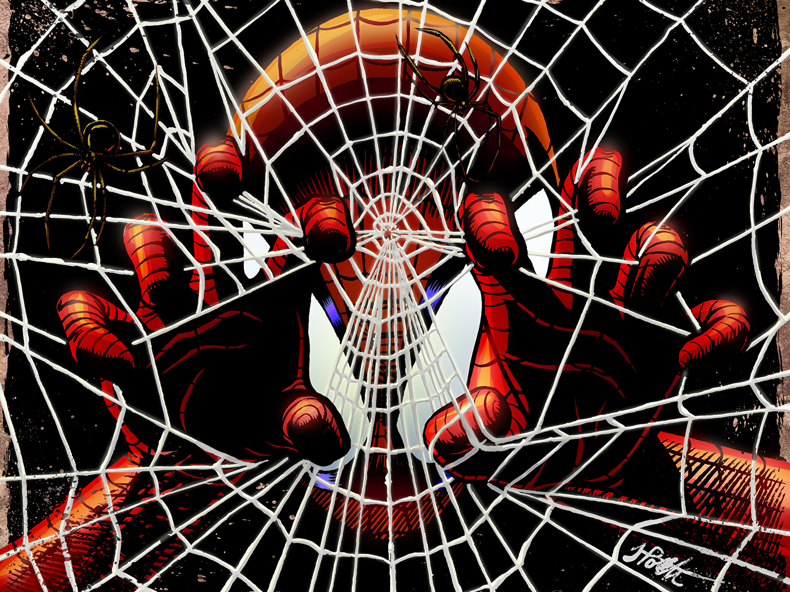 Человек паук герои паутины