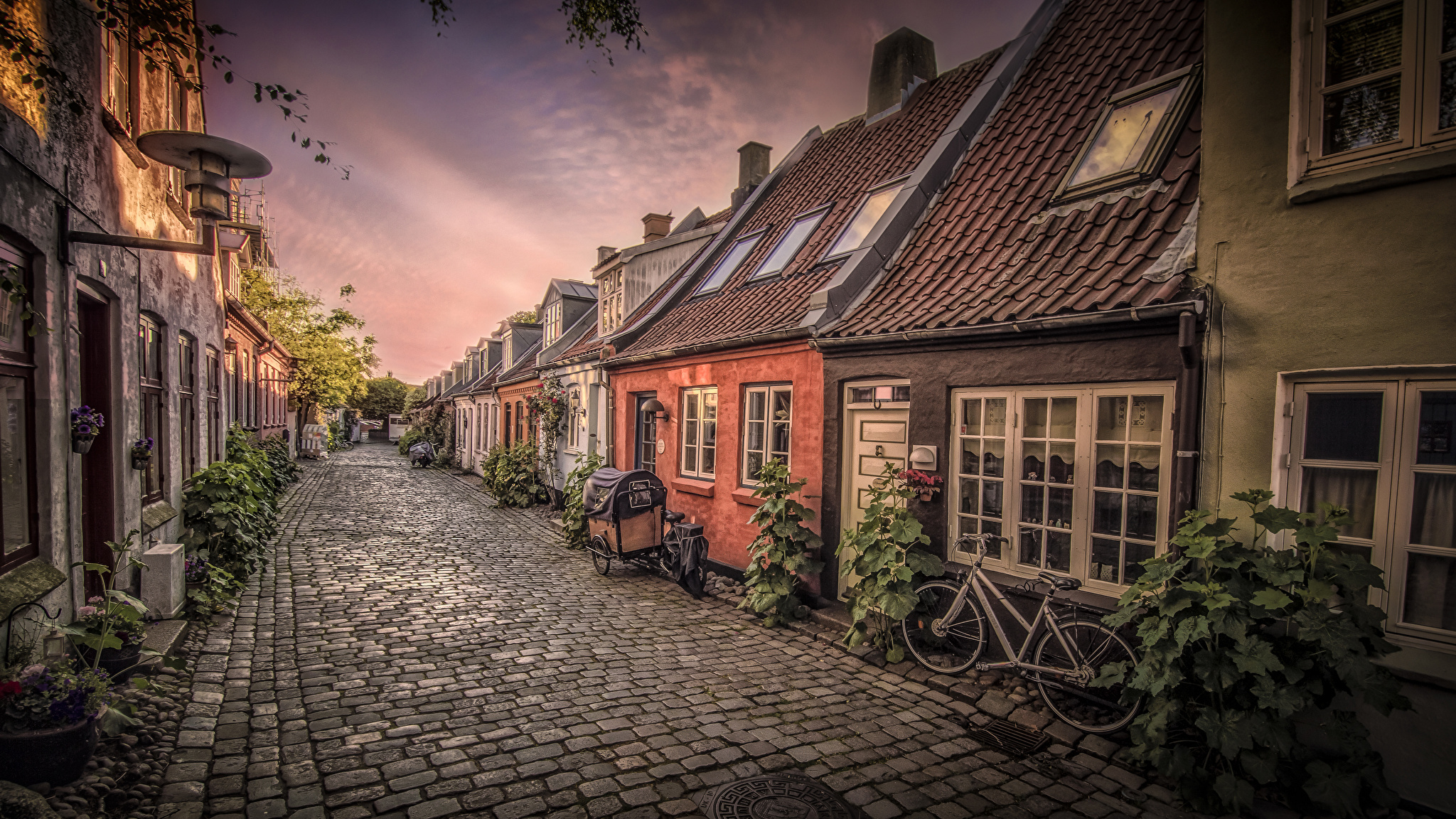 Дания старый город