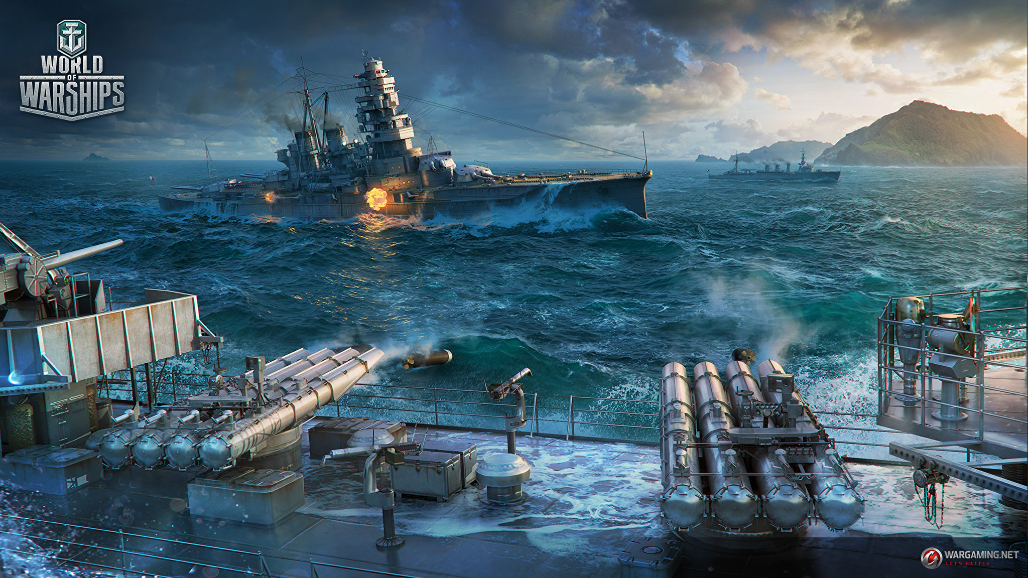 Игру World of Warships мир кораблей