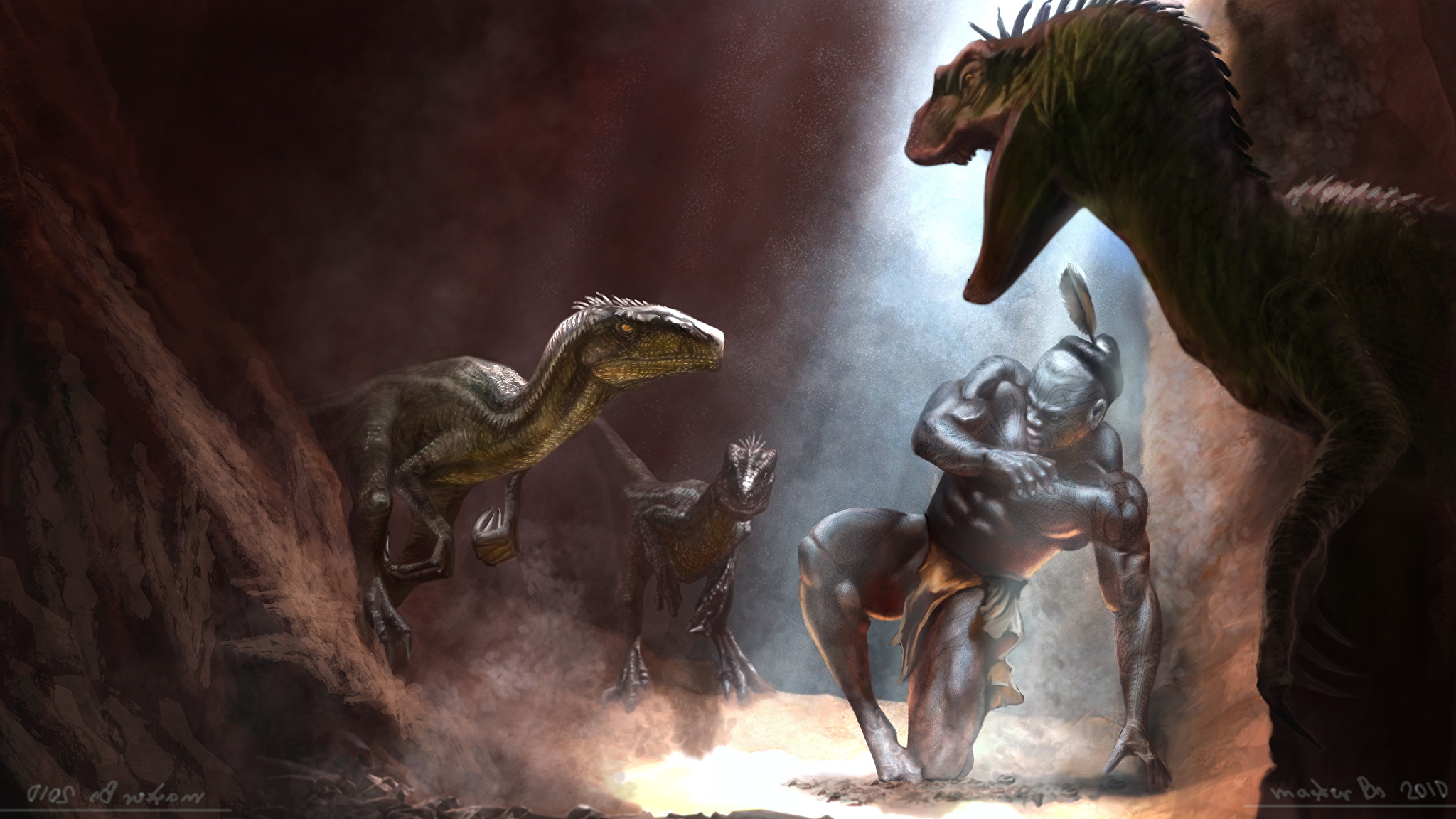 Динозавр фэнтези арт фото