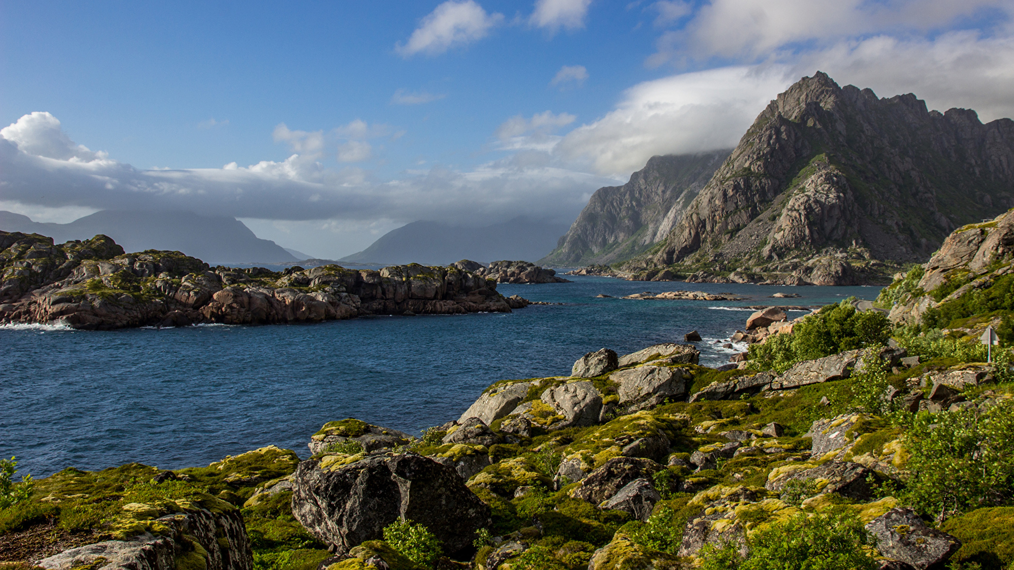 Лофотенские острова Норвегия обои