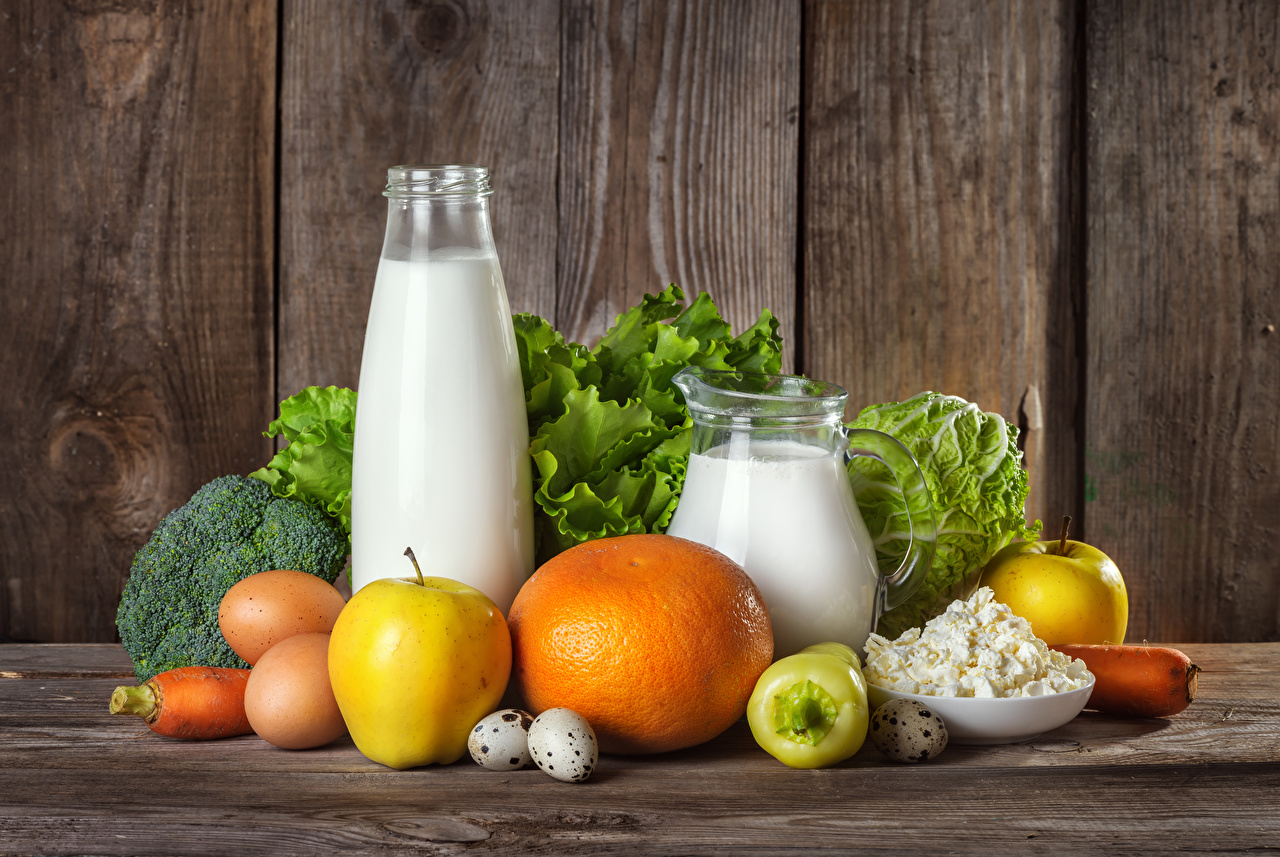 Диета Овощи Фрукты Молочные Продукты