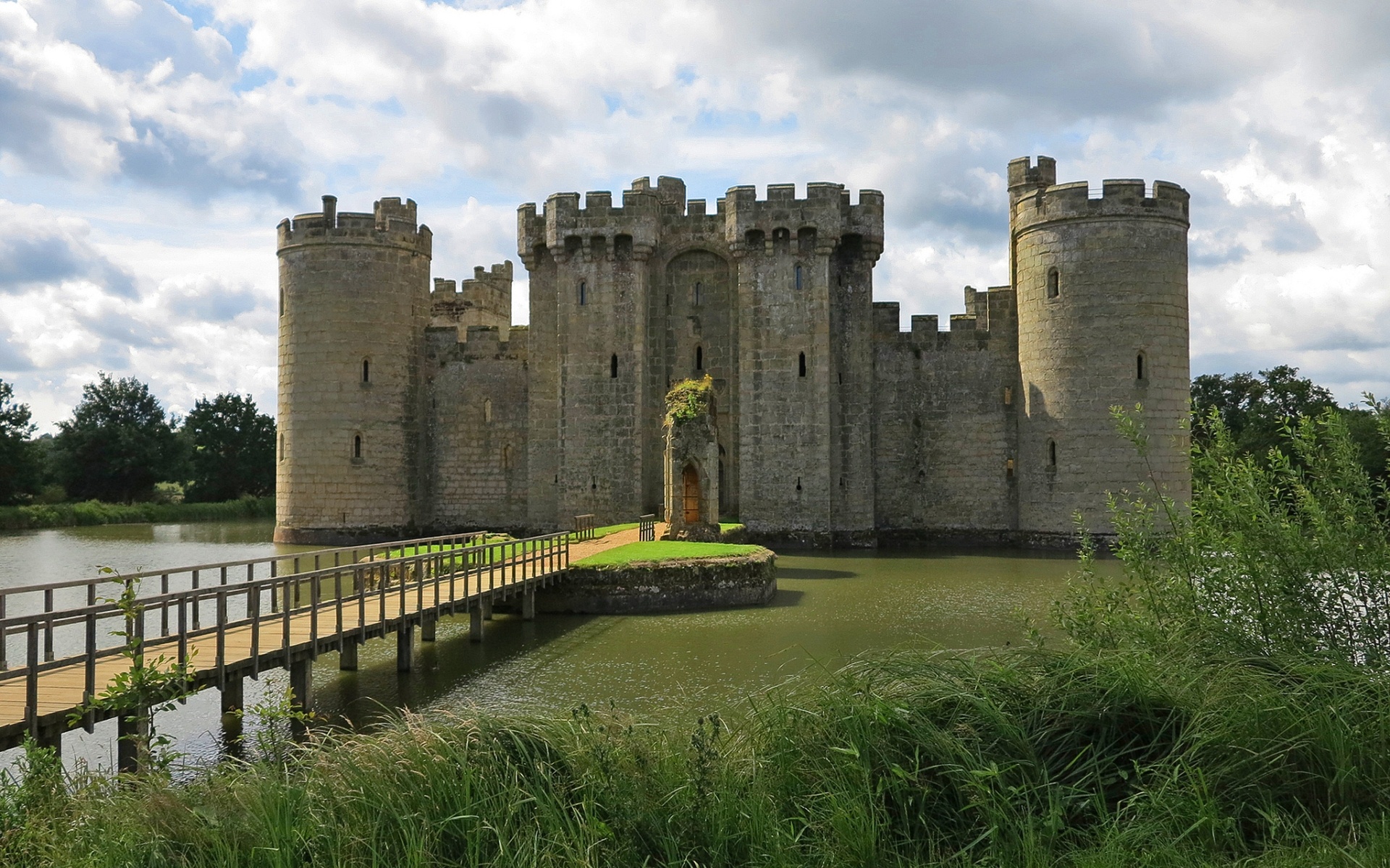 Замок Англии 8 век