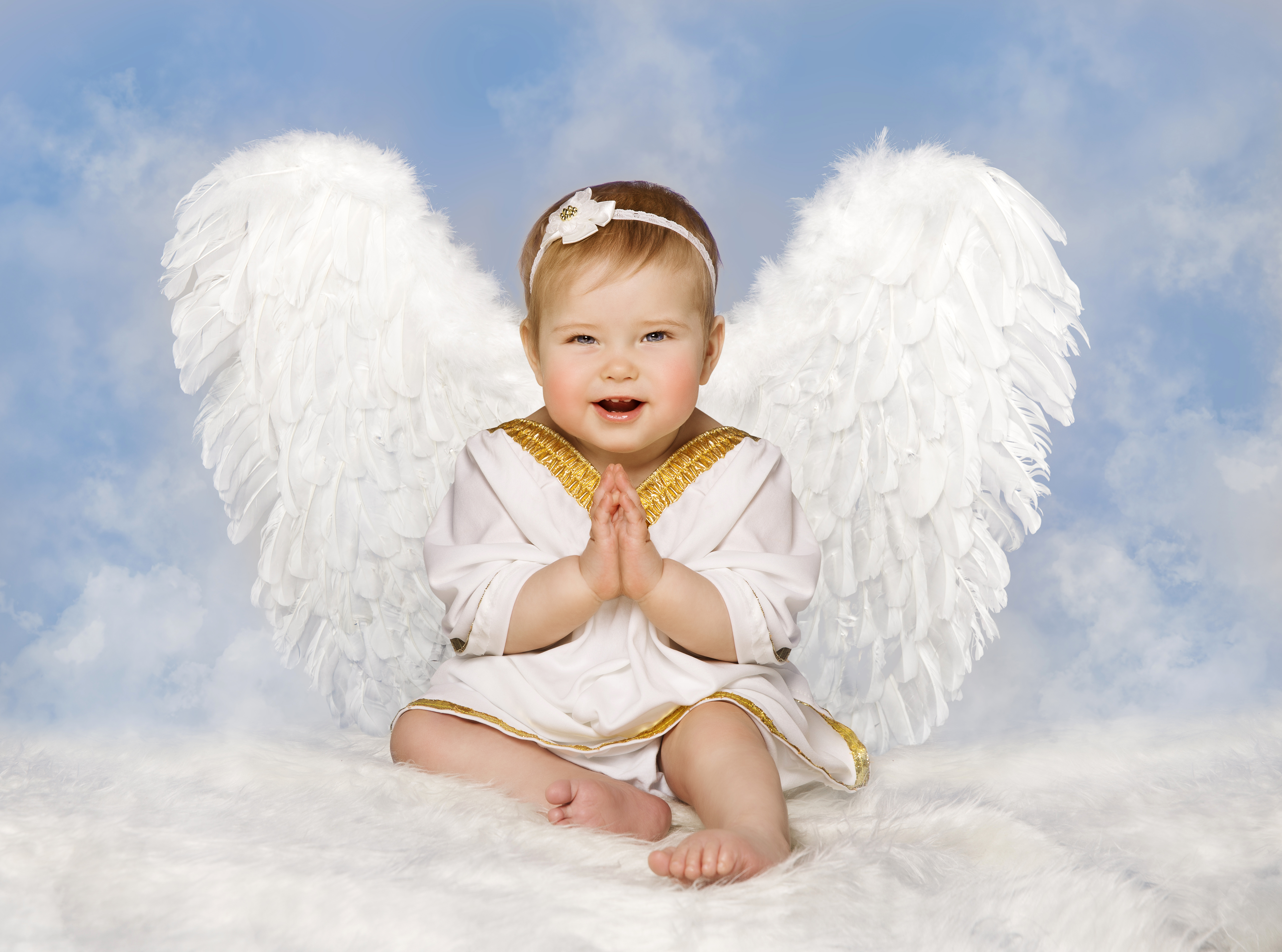 детские ангелы фото