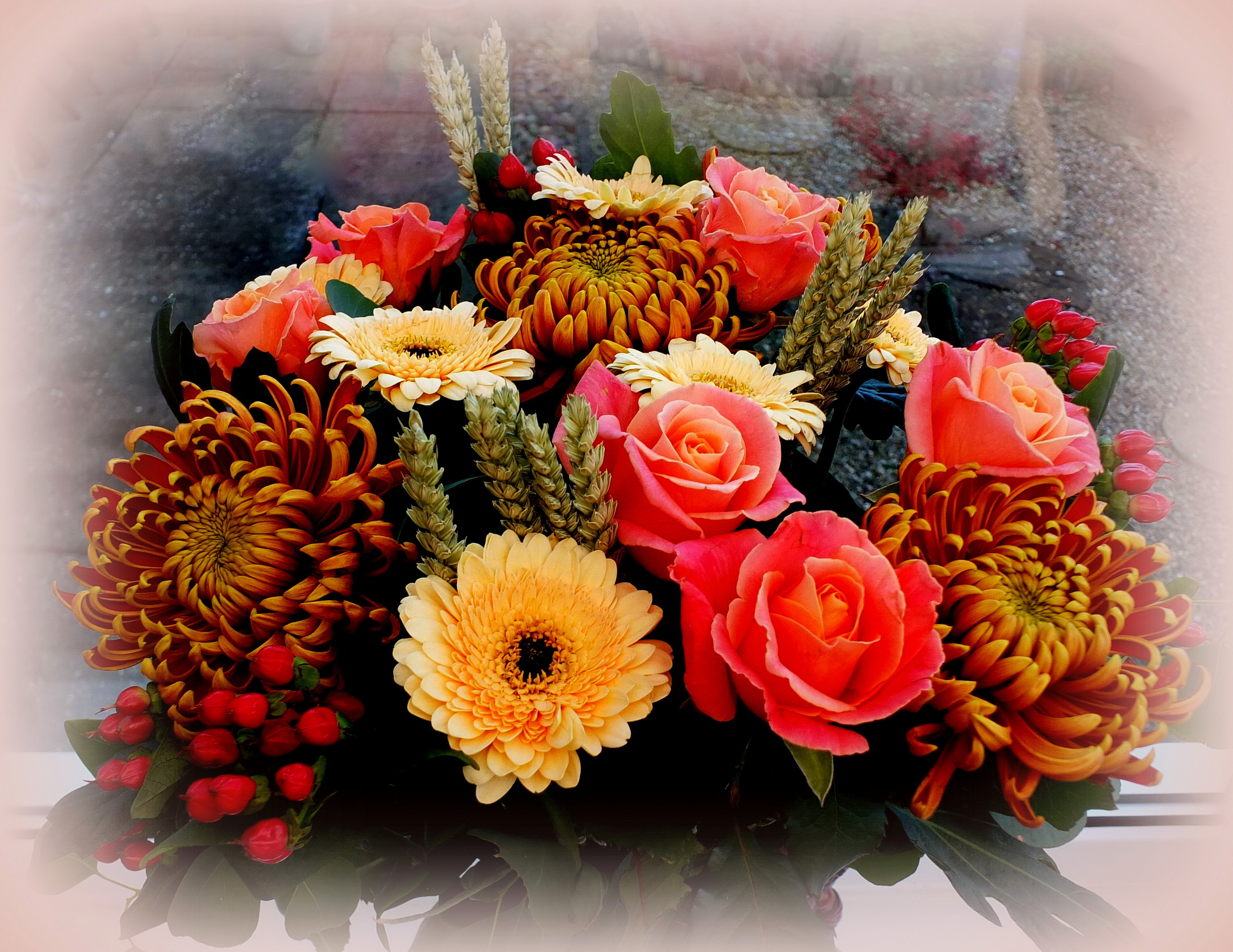 Красивые цветы букеты Роскошные хризантемы