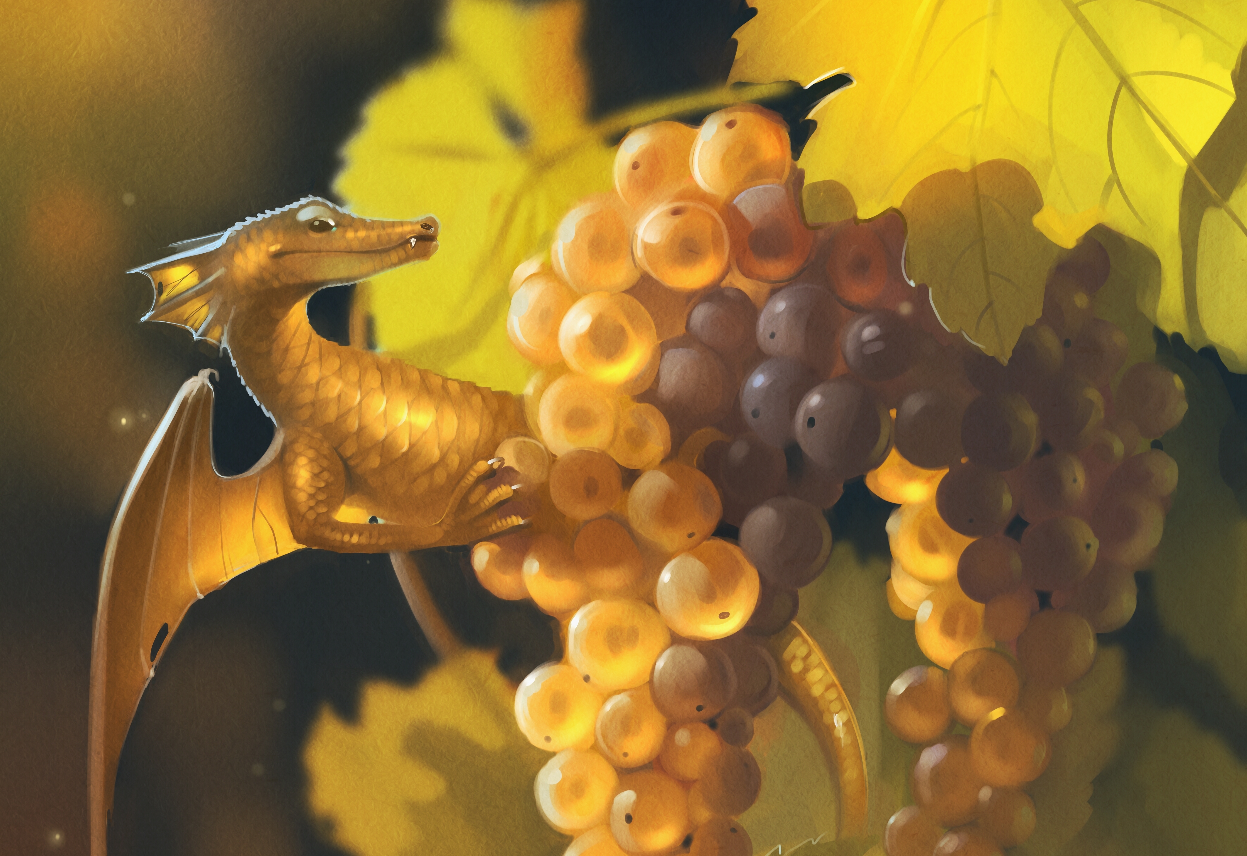 Виноградный дракон