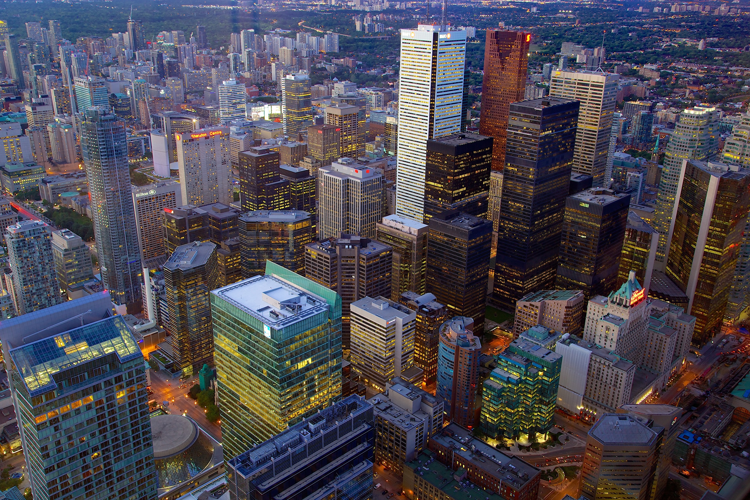 Торонто небоскребы