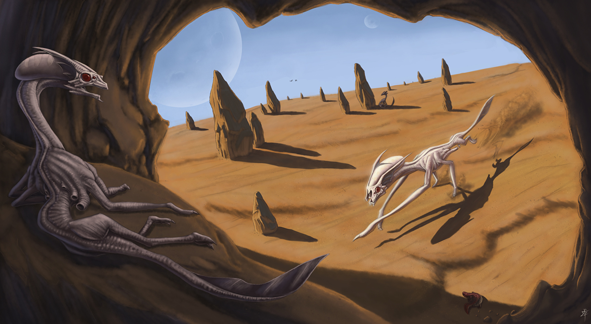 Пустынные монстры