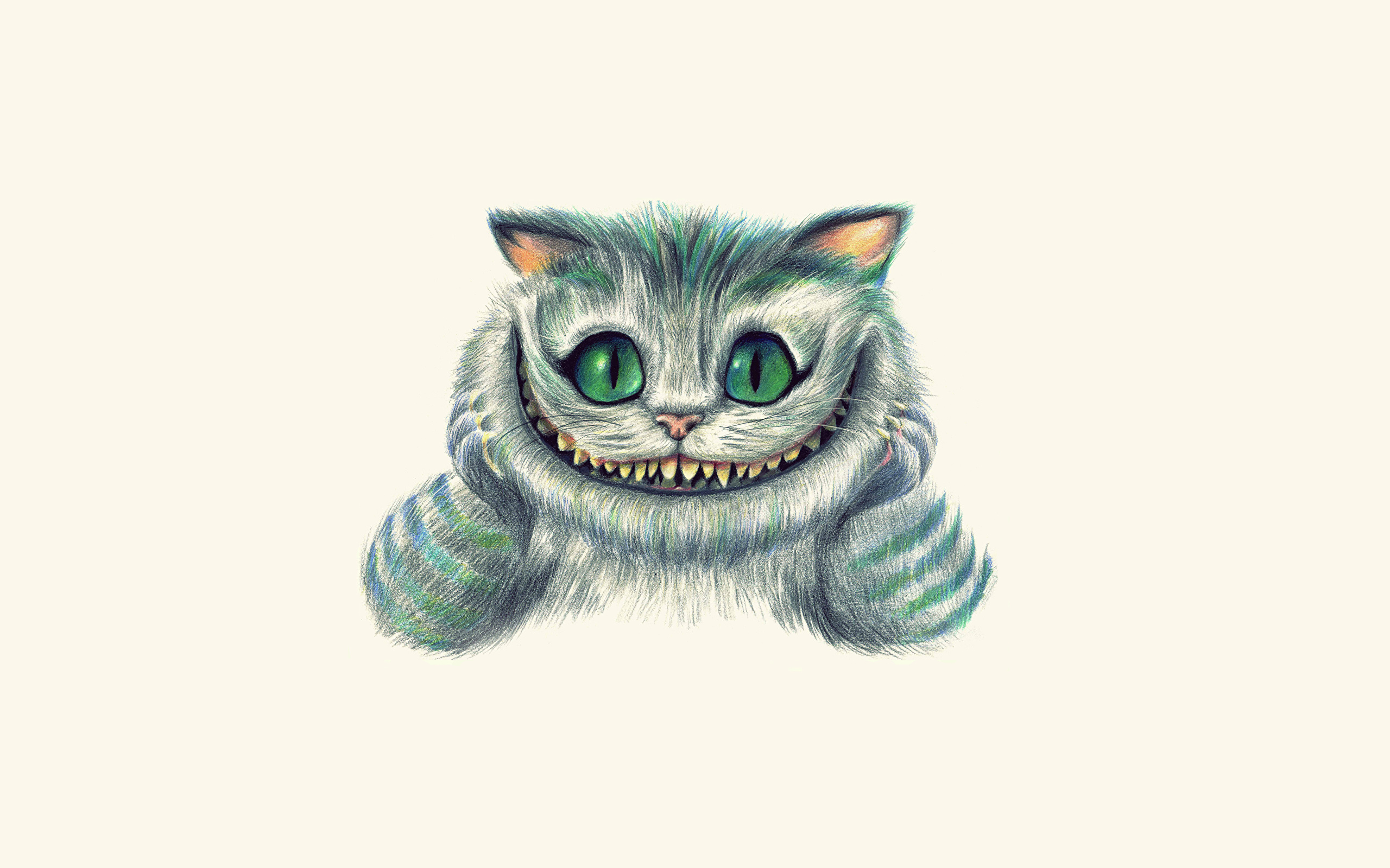 Чеширский кот фон