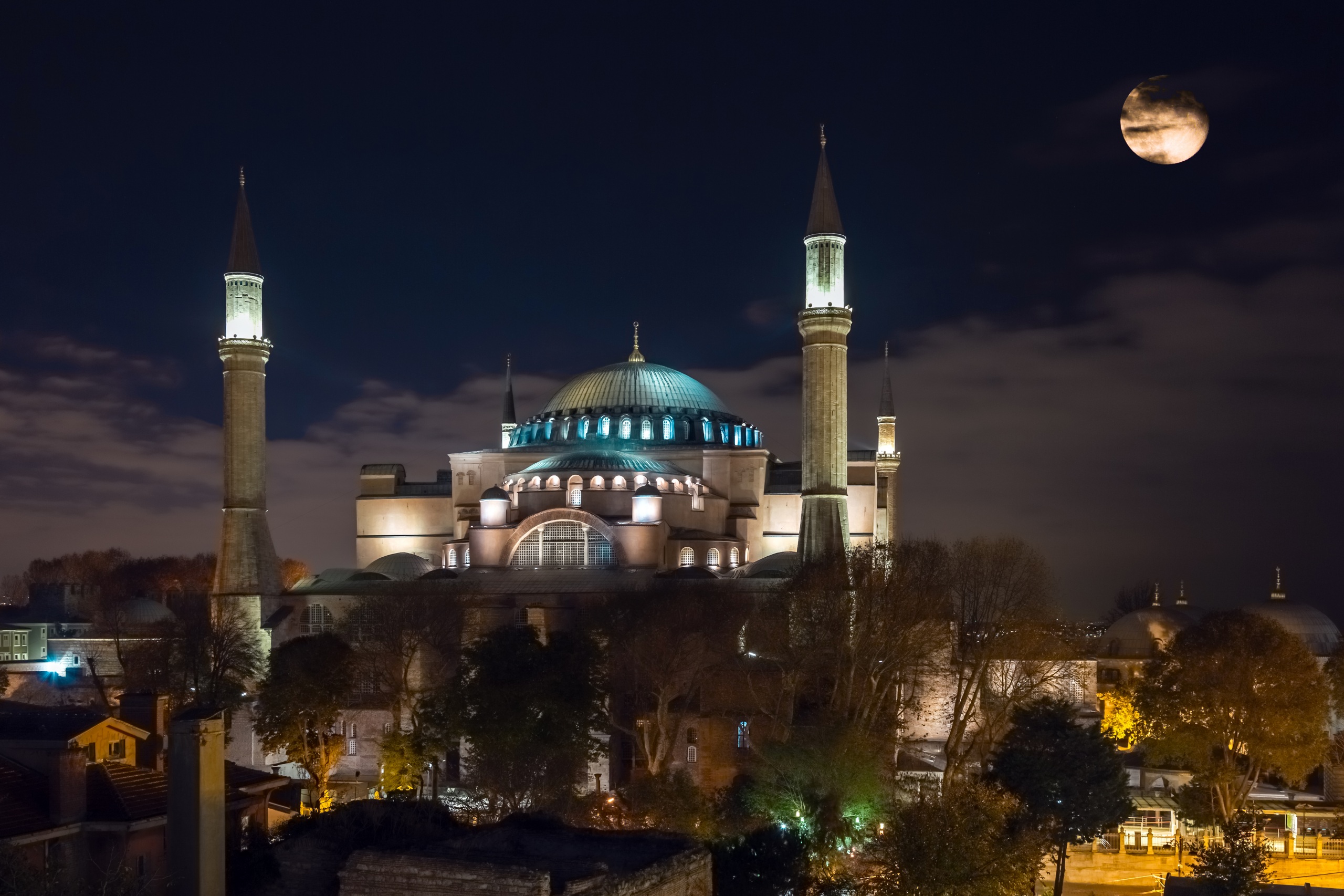 Турция мечеть Султанахмет 4k