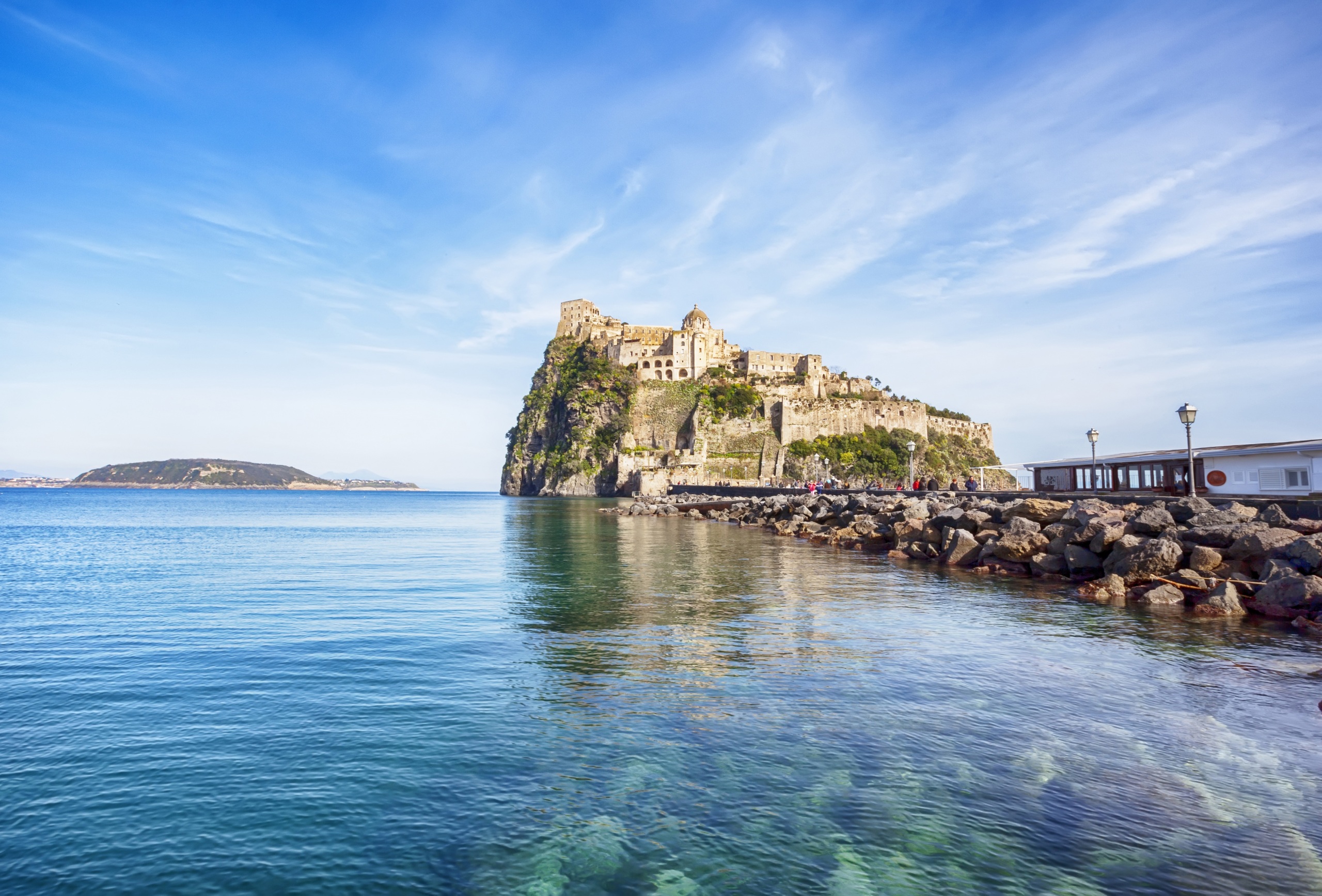 Арагонский замок остров Искья Италия