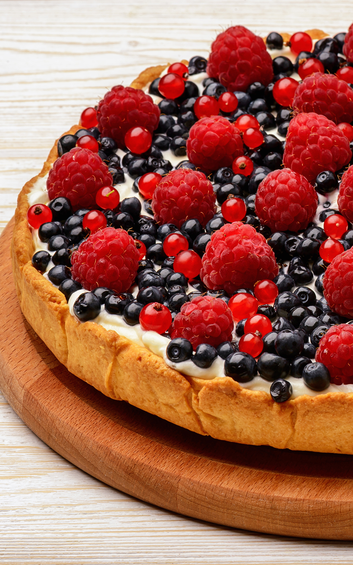 Вкусный пирог из свежих ягод
