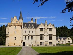 Фотография Замок Шотландия Brodie Castle город