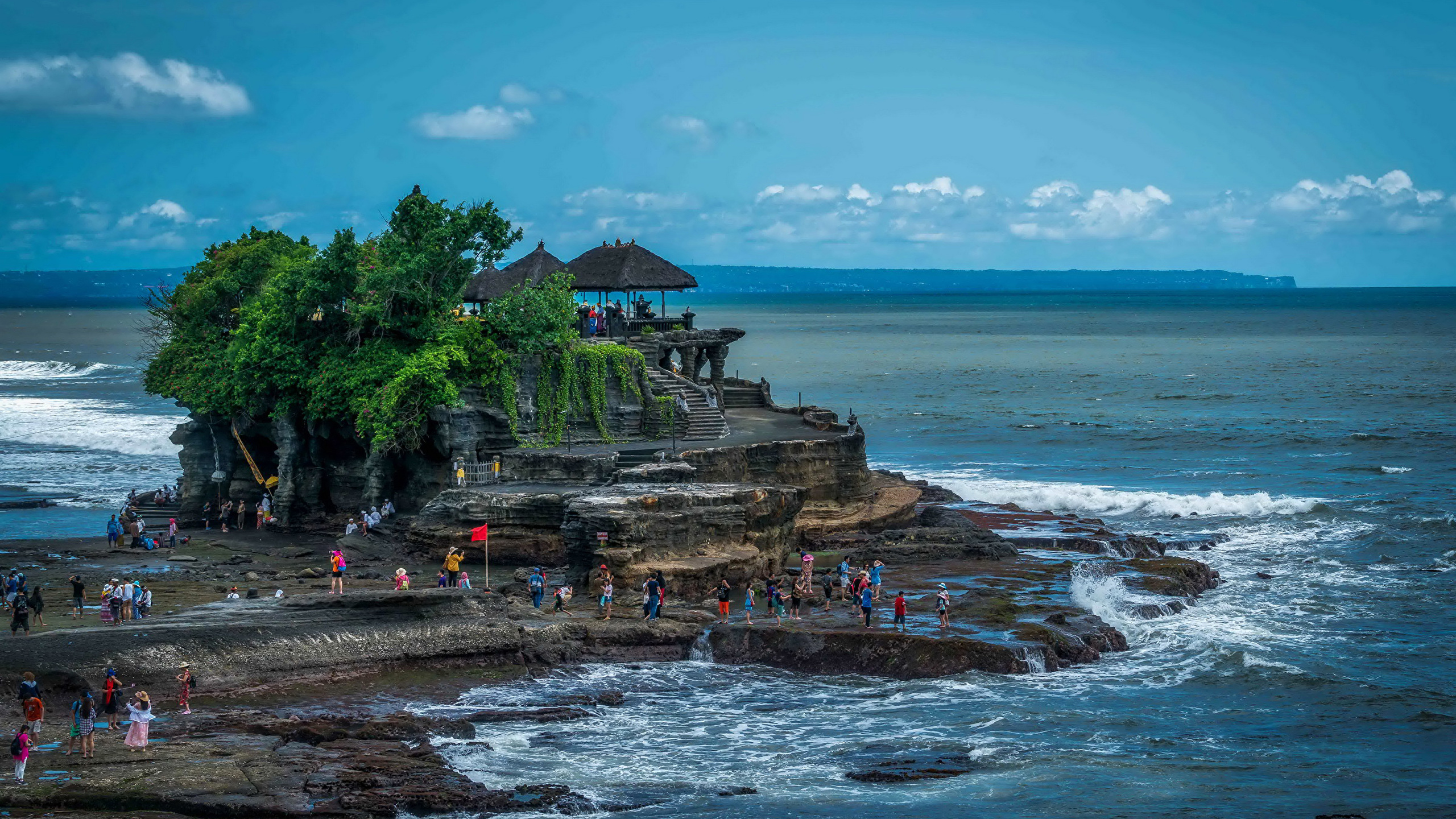 Фотография Индонезия Bali Природа Тропики Побережье 2560x1440