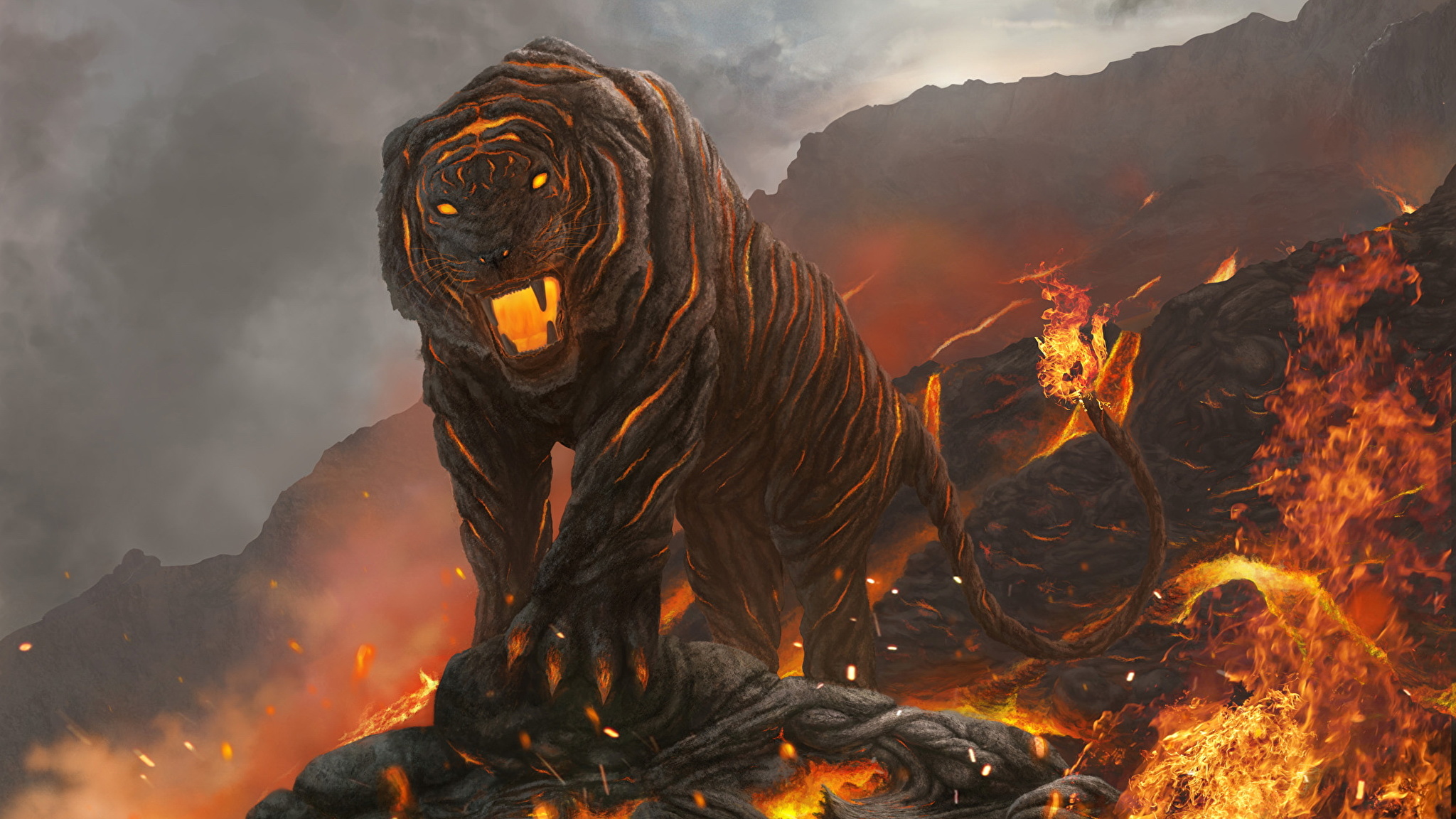 огненный тигр загрузить