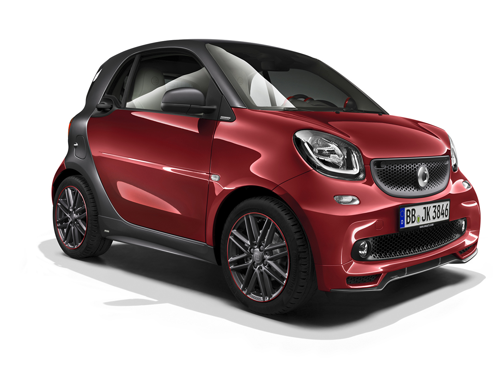 Smart Brabus розовый