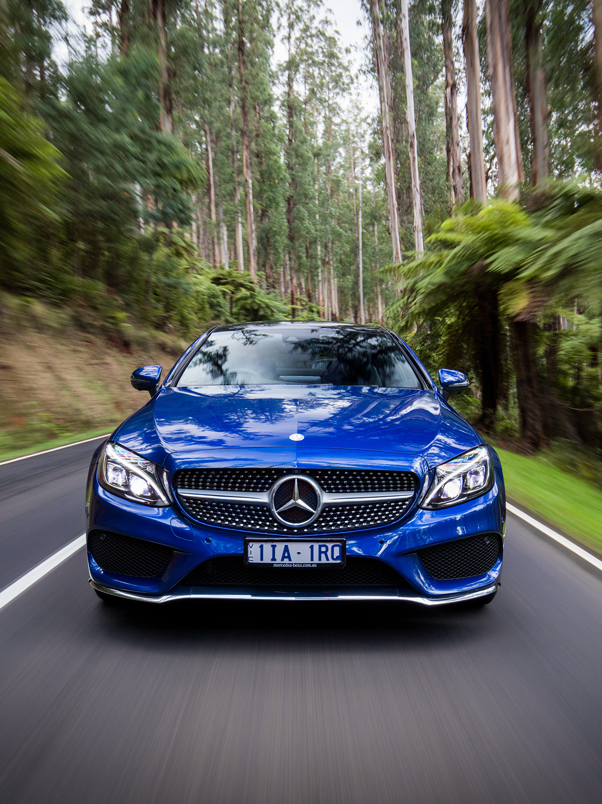 Mercedes Benz c class Blue