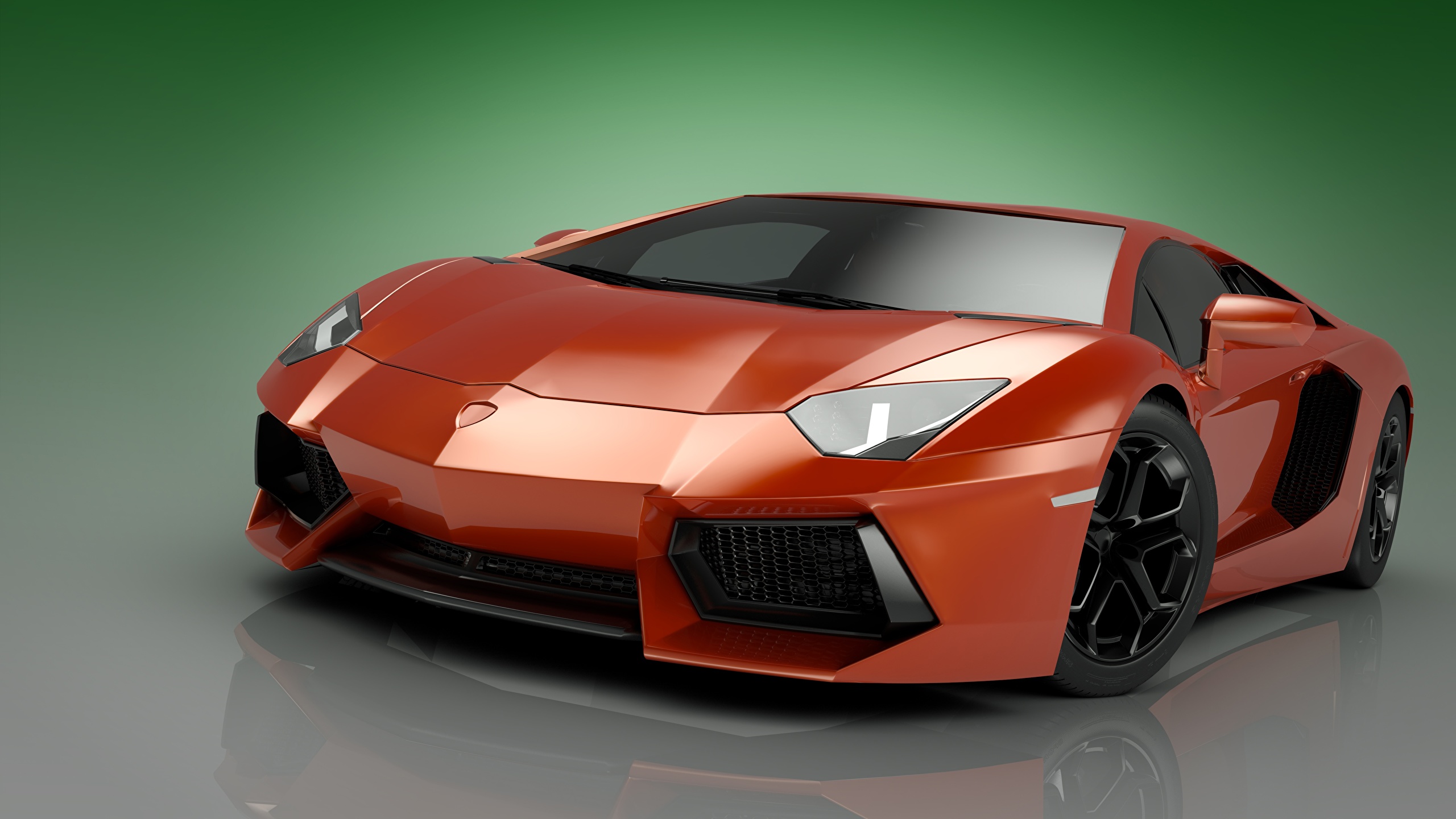 Lamborghini Aventador lp700 красный