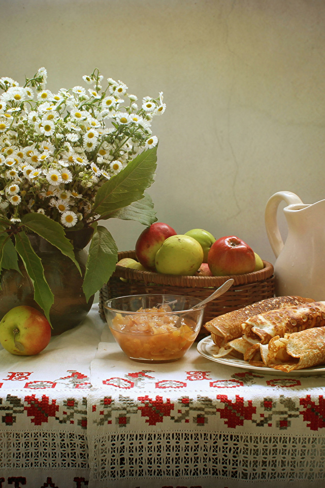 Блины и ромашки