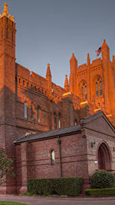 Картинка Австралия Храмы Церковь Christ Church Cathedral Newcastle