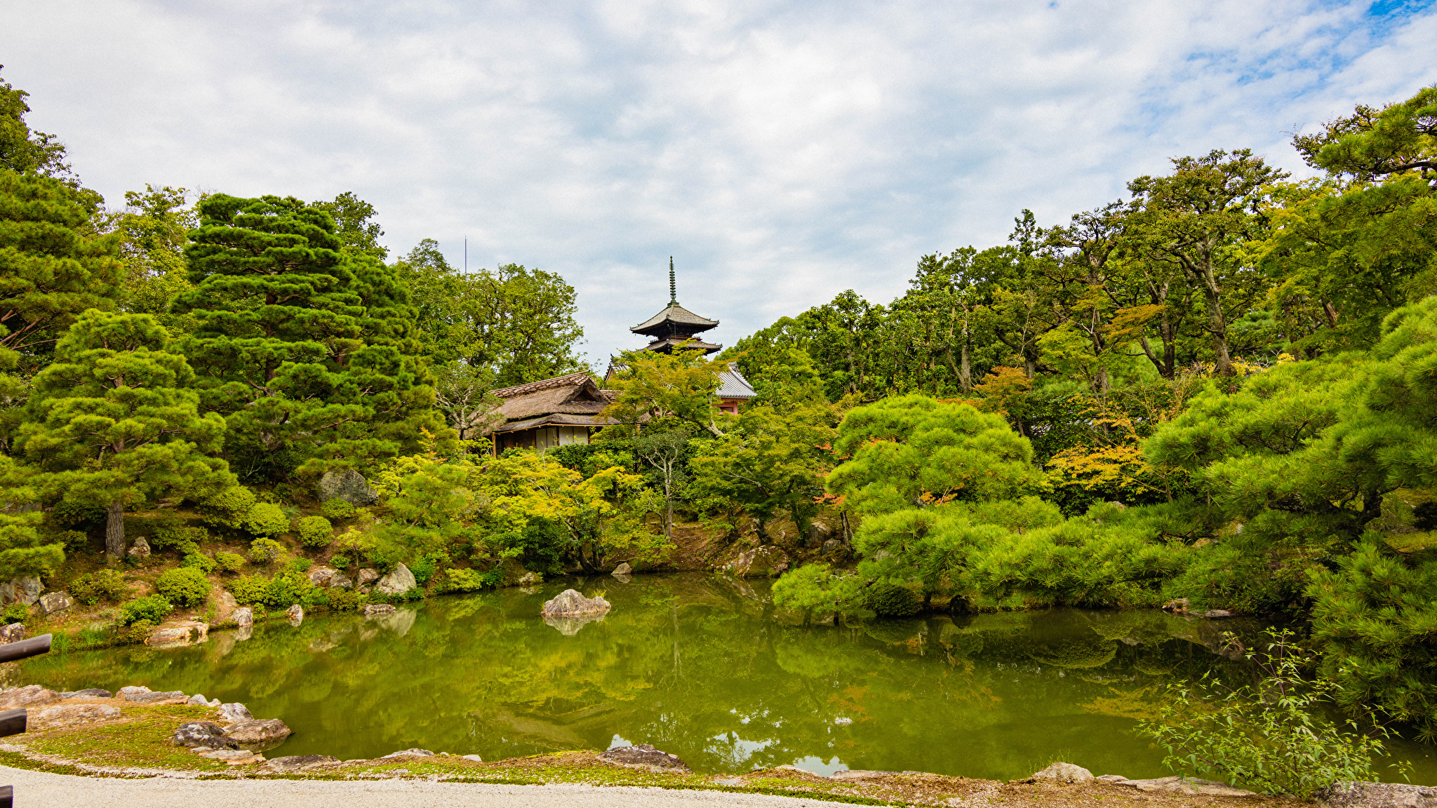 Японский парк Киото