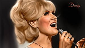 Фотографии Микрофон Dusty Springfield Музыка Девушки