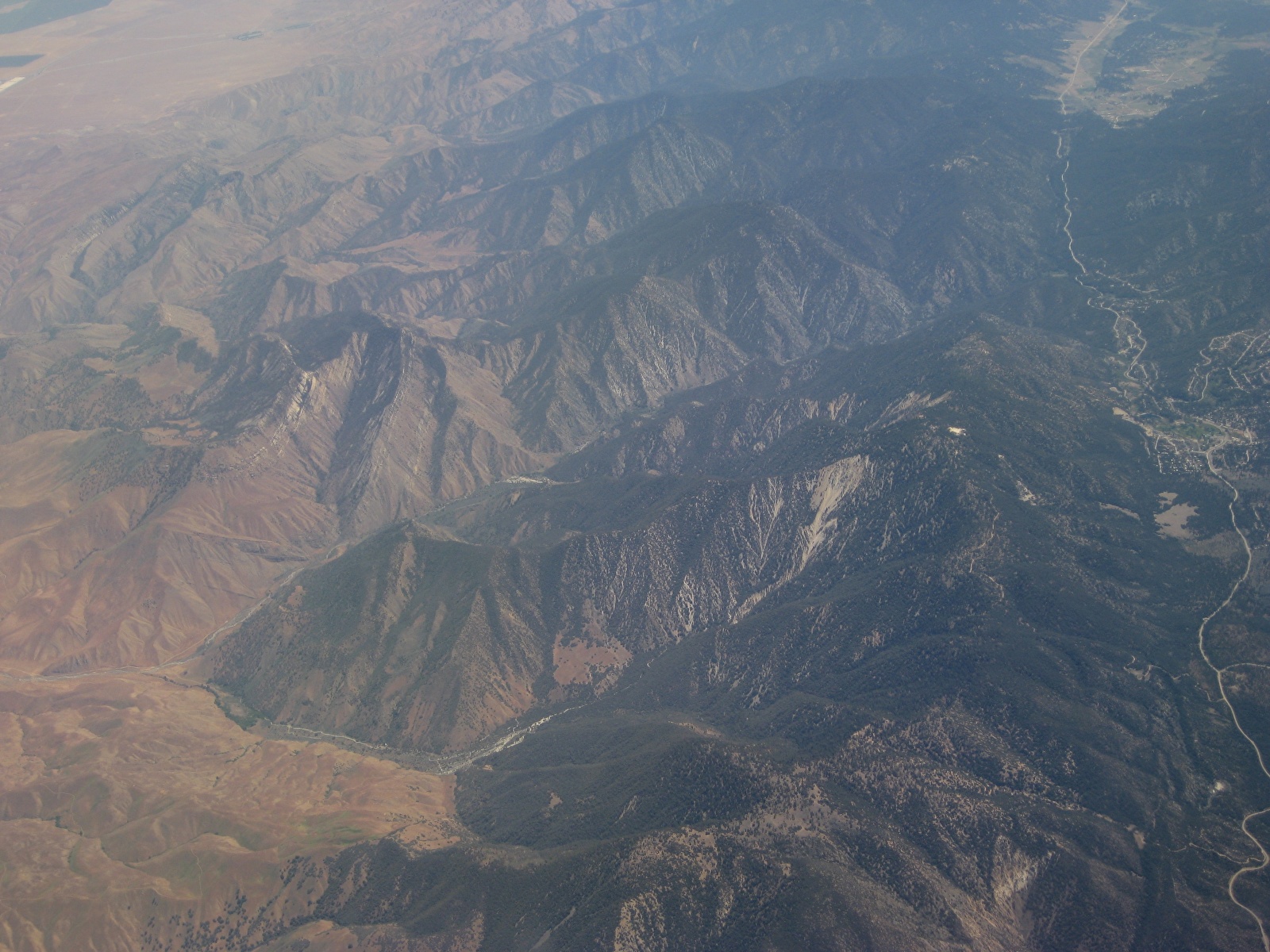 Фото Калифорния США Горы Природа Сверху 1600x1200 калифорнии штаты америка гора