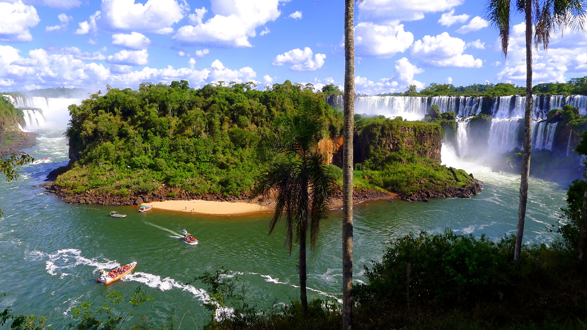 Водопад на Амазонке Игуасу