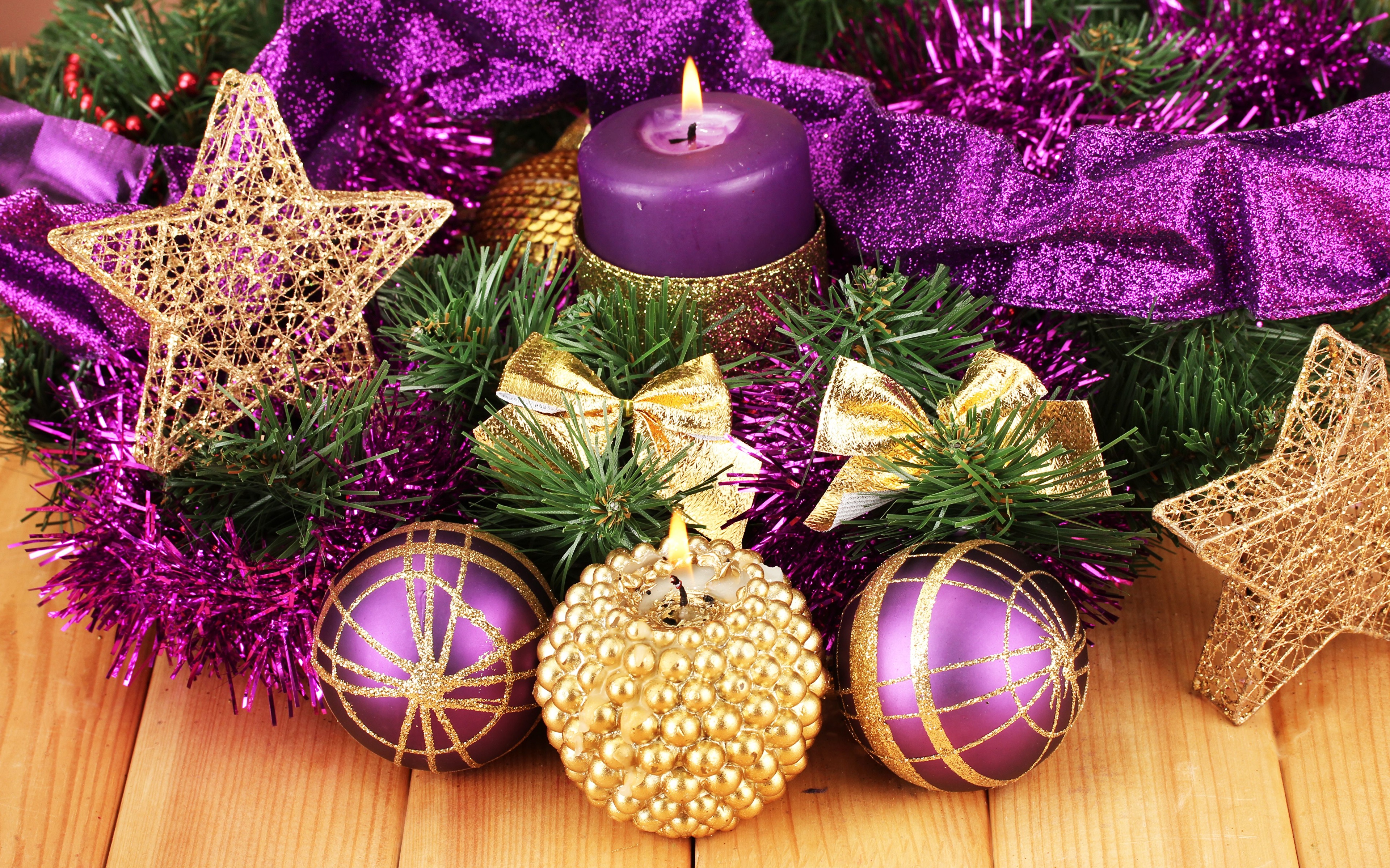 украшения лента свечи новый год decoration tape candles new year скачать