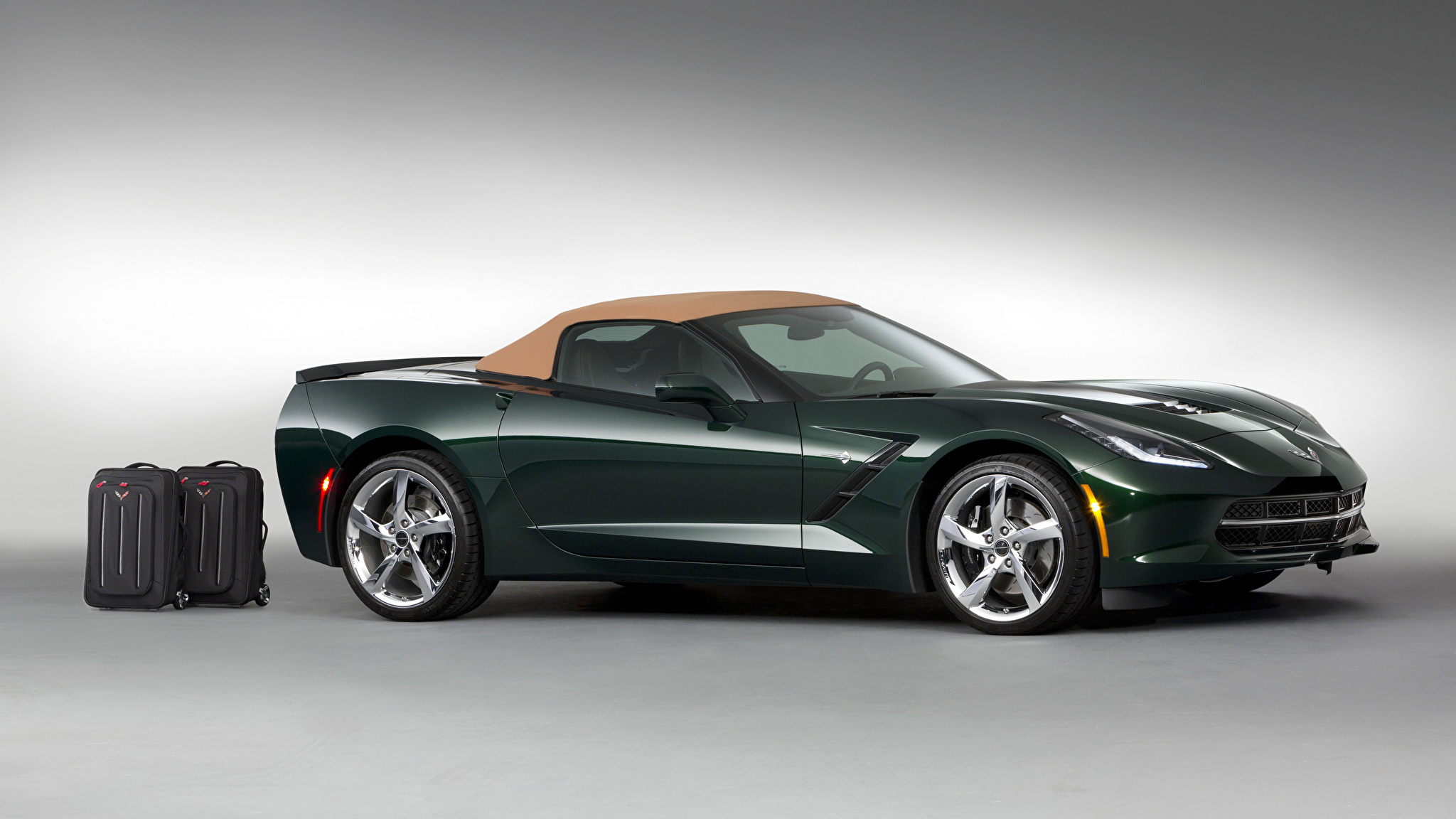 Chevrolet Corvette c7 Stingray Green