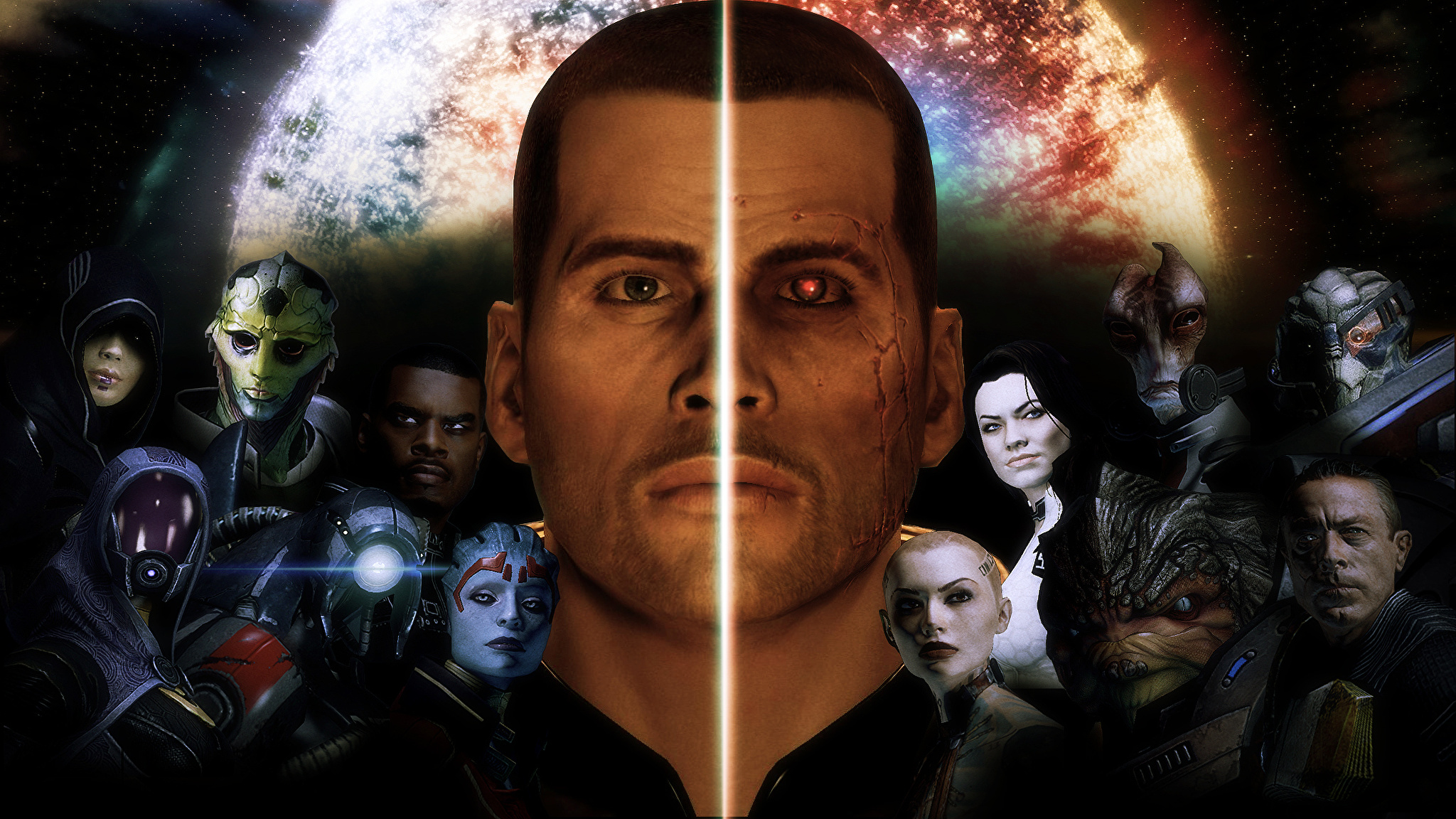 4 масс. Mass Effect 2 poster. Mass Effect 3 Постер Шепардов. Mass Effect 2 обои на рабочий стол 1920х1080. Игра лицо.