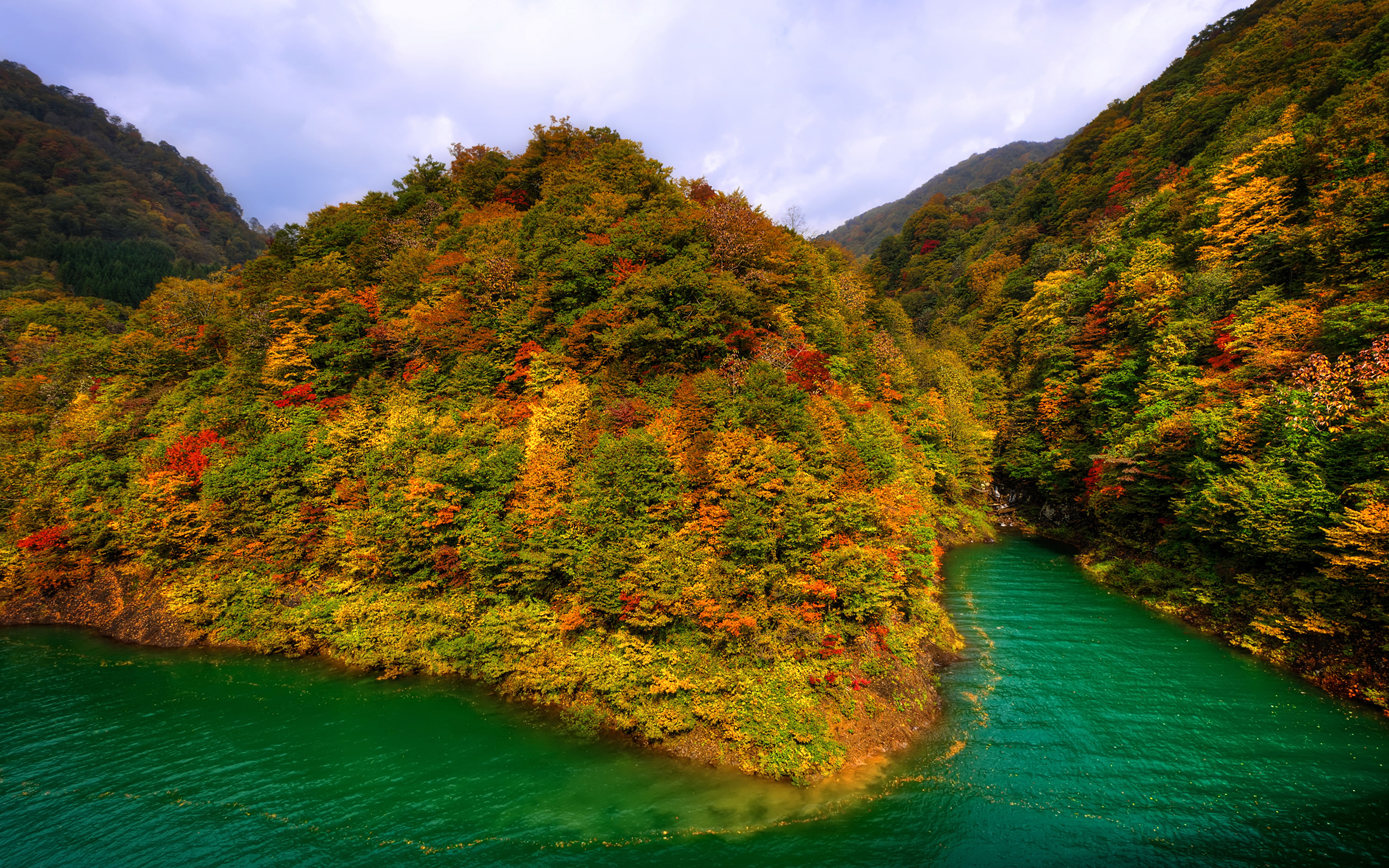 горы Япония озеро загрузить