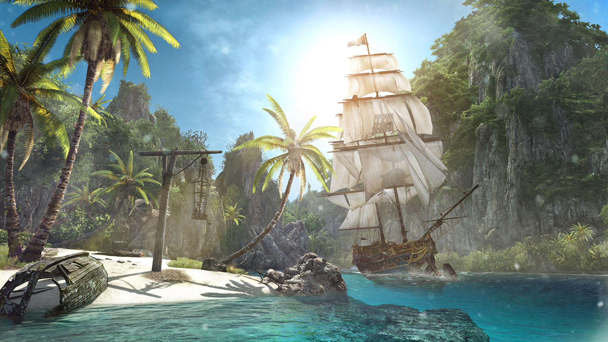 Приключенческая тематика. Остров пиратов Assassin Creed 4. Тортуга остров пиратов. Тортуга Блэк флаг. Assassin's Creed 4 Black Flag корабли.