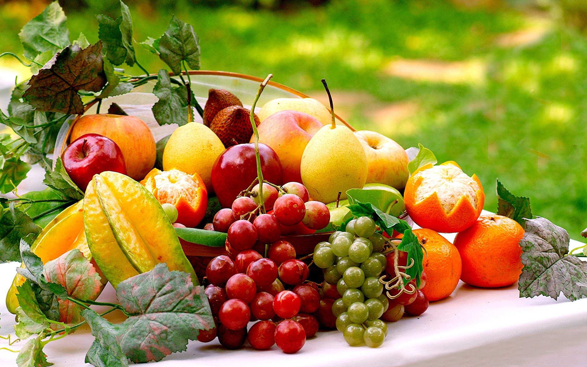 еда фрукты груша виноград корзина food fruit pear grapes basket без смс