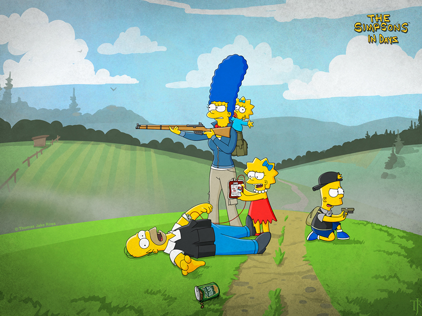 Фотографии Симпсоны Breaking bad Мультики 1600x1200 Simpsons мультик Мультфильмы