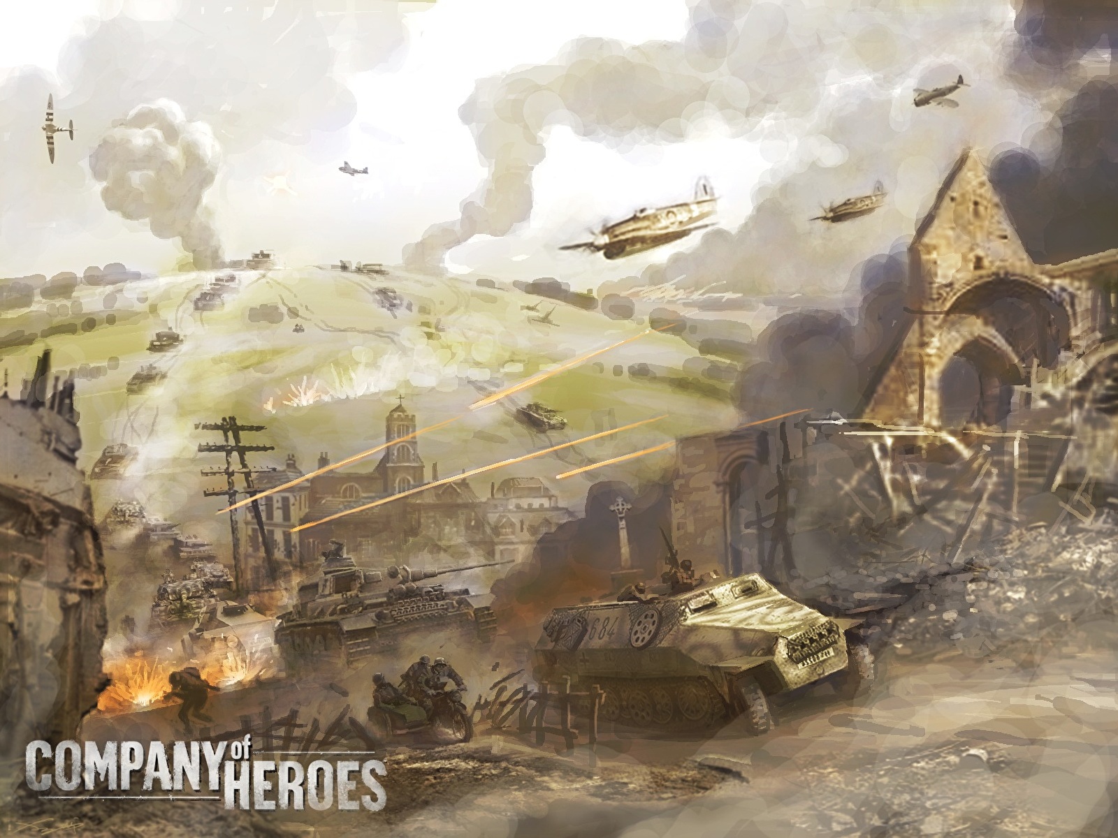 Company of heroes картинки