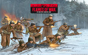 Фотография Flames of War Солдаты компьютерная игра