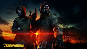 Обои Survarium Воители Пистолеты В ночи Смотрит Игры