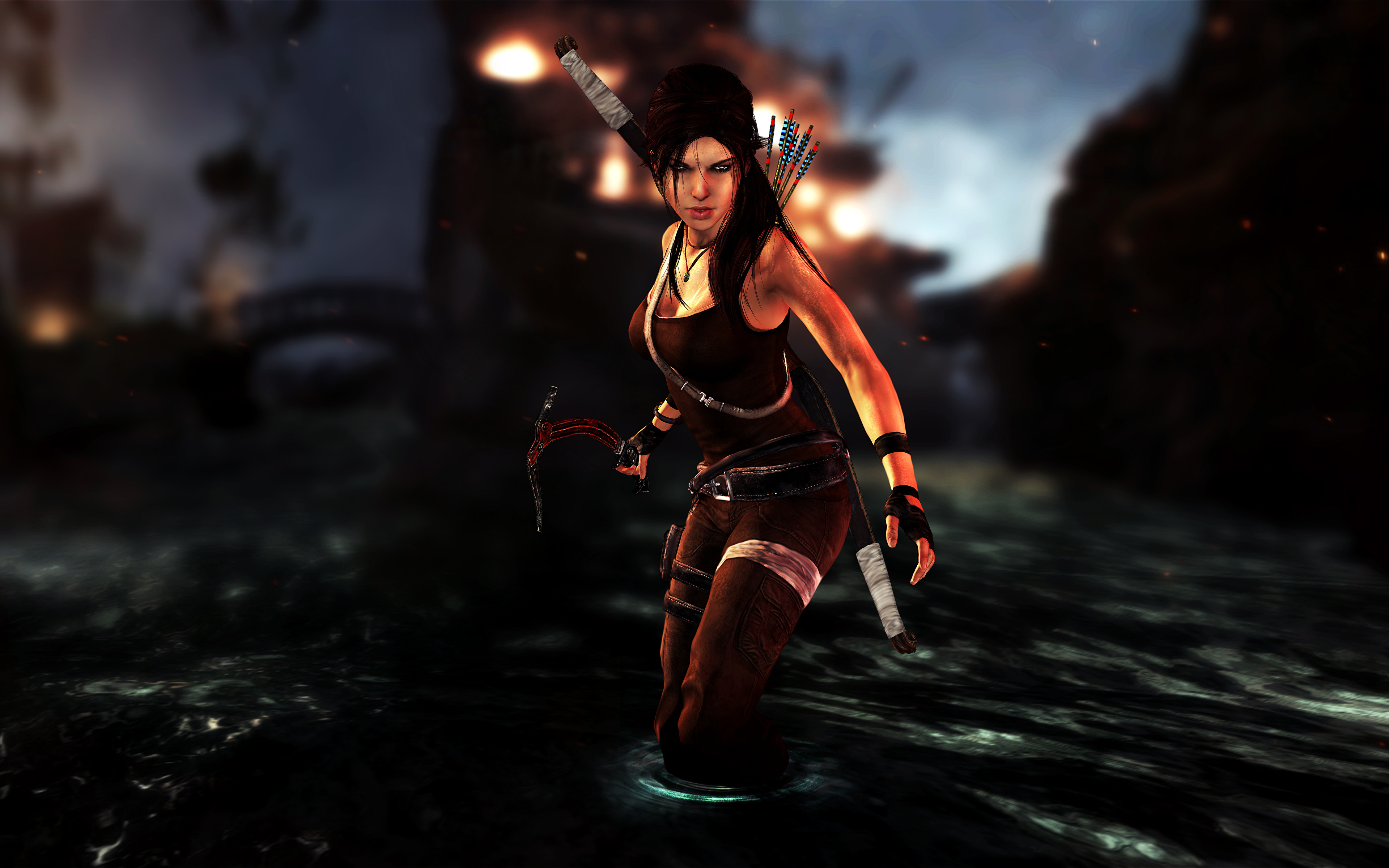 Живые обои tomb raider