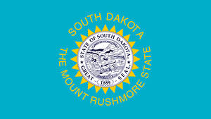 Обои Штаты Флага South Dakota