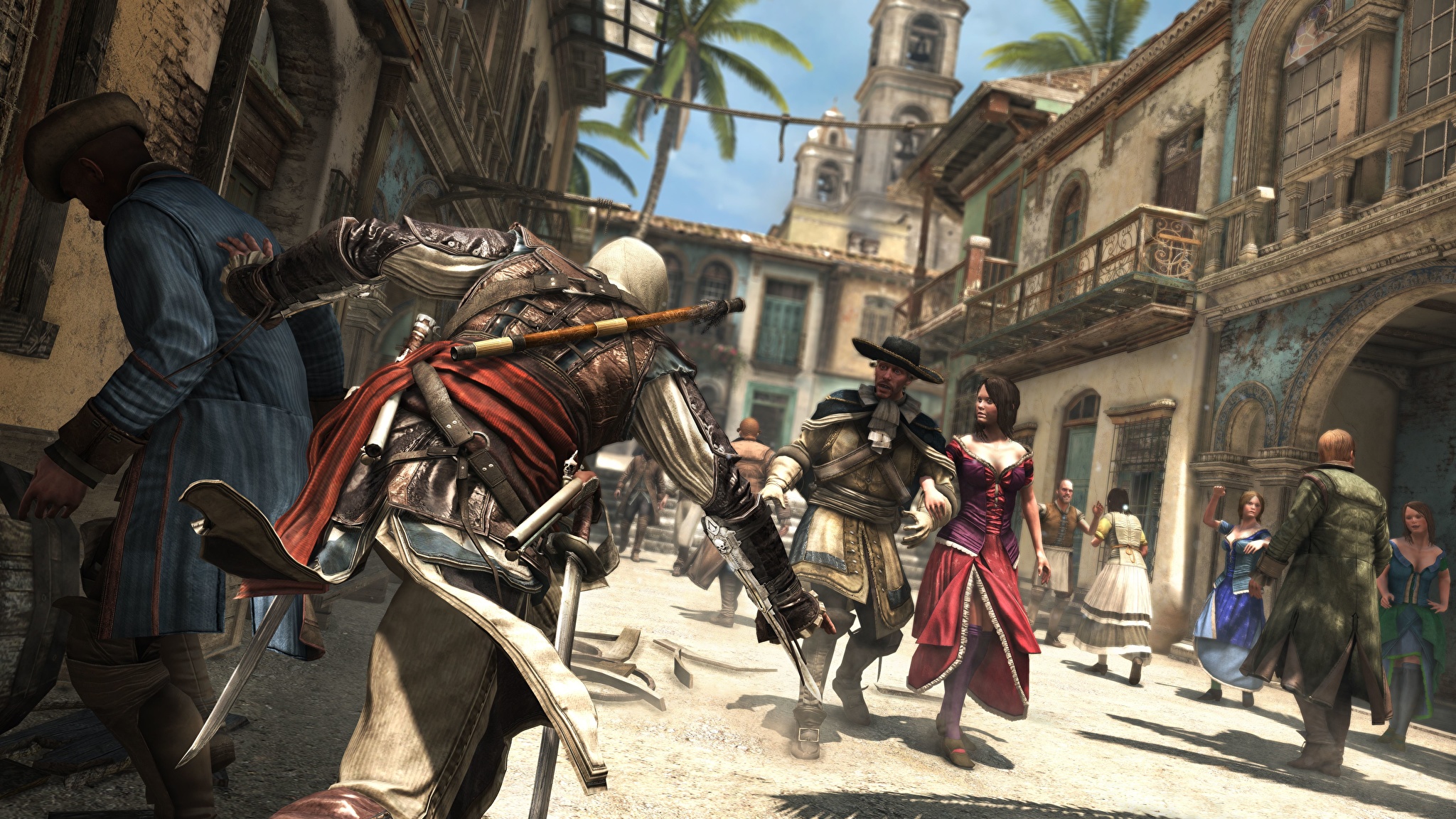 Assassins Creed игра корабль графика game ship graphics бесплатно