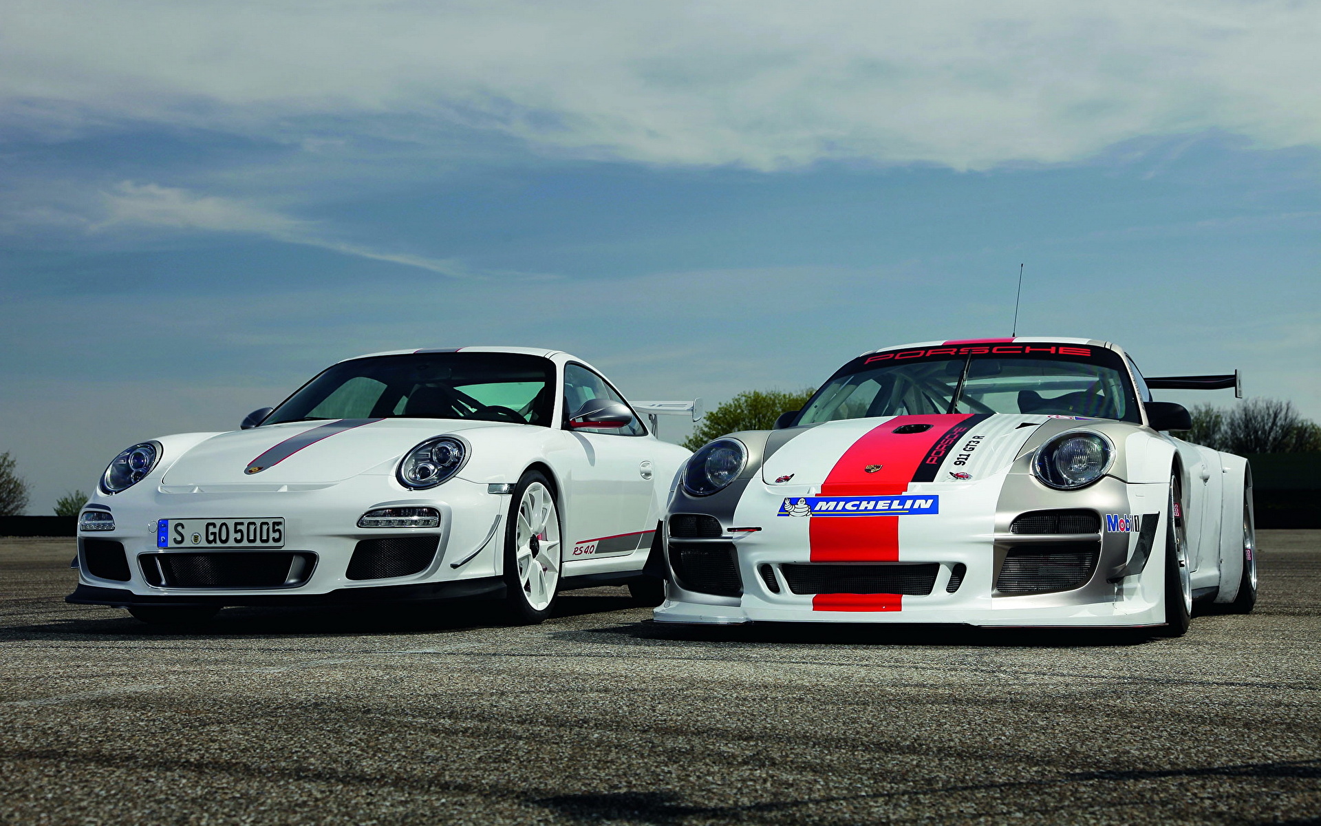 белый автомобиль Porsche 911 GT3 RS white car загрузить