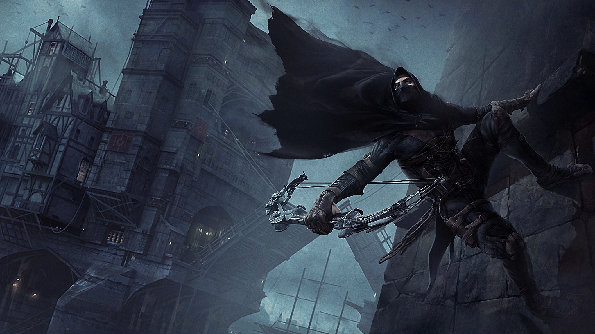 Thief steam. Thief 2014 Гаррет. Thief (игра, 2014). Лук Гаррета Thief. Сэт Возрождение.