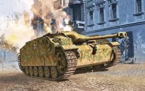 Картинки САУ Рисованные StuG.III Ausf.G