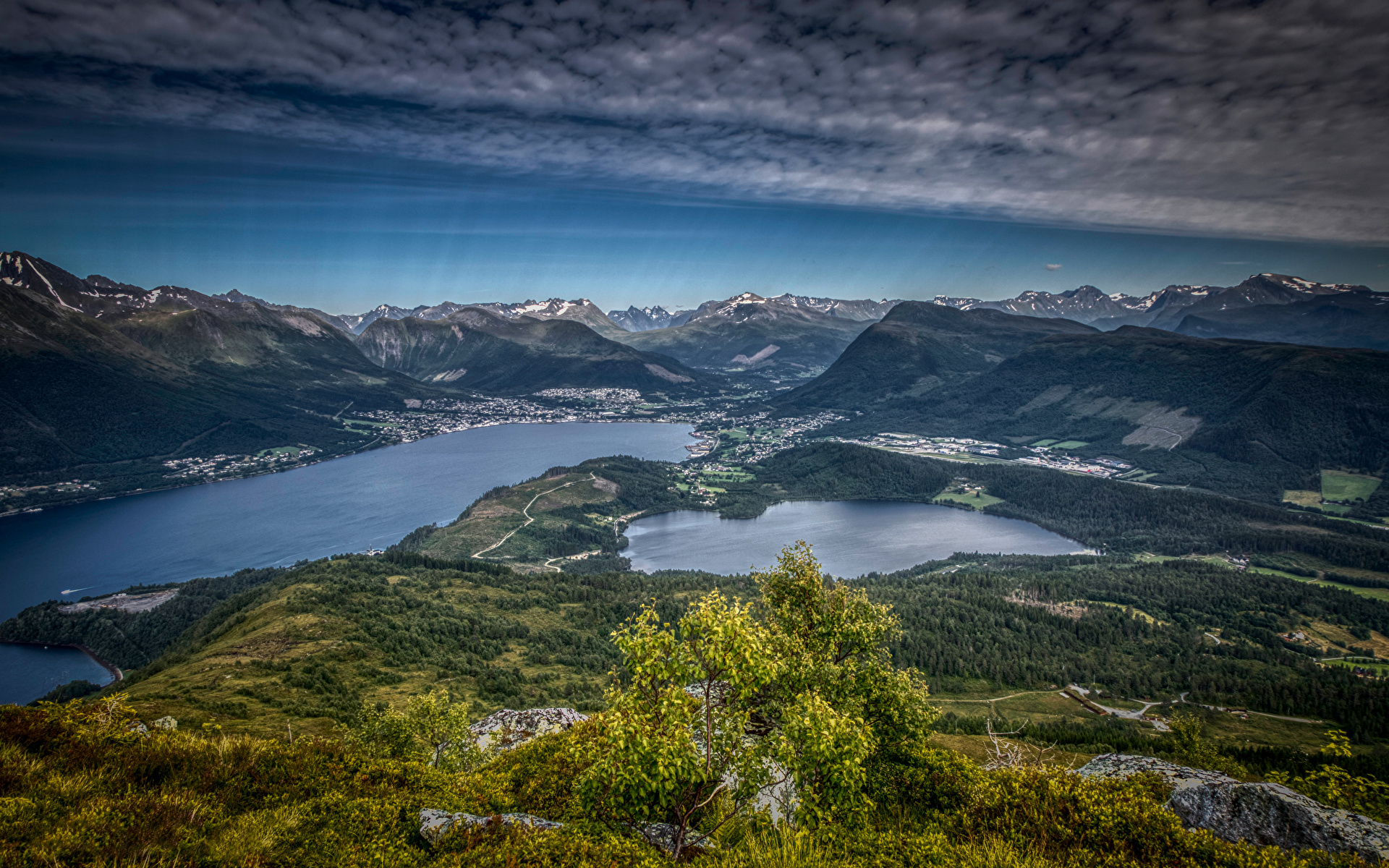 Горы Норвегии Hemsedal