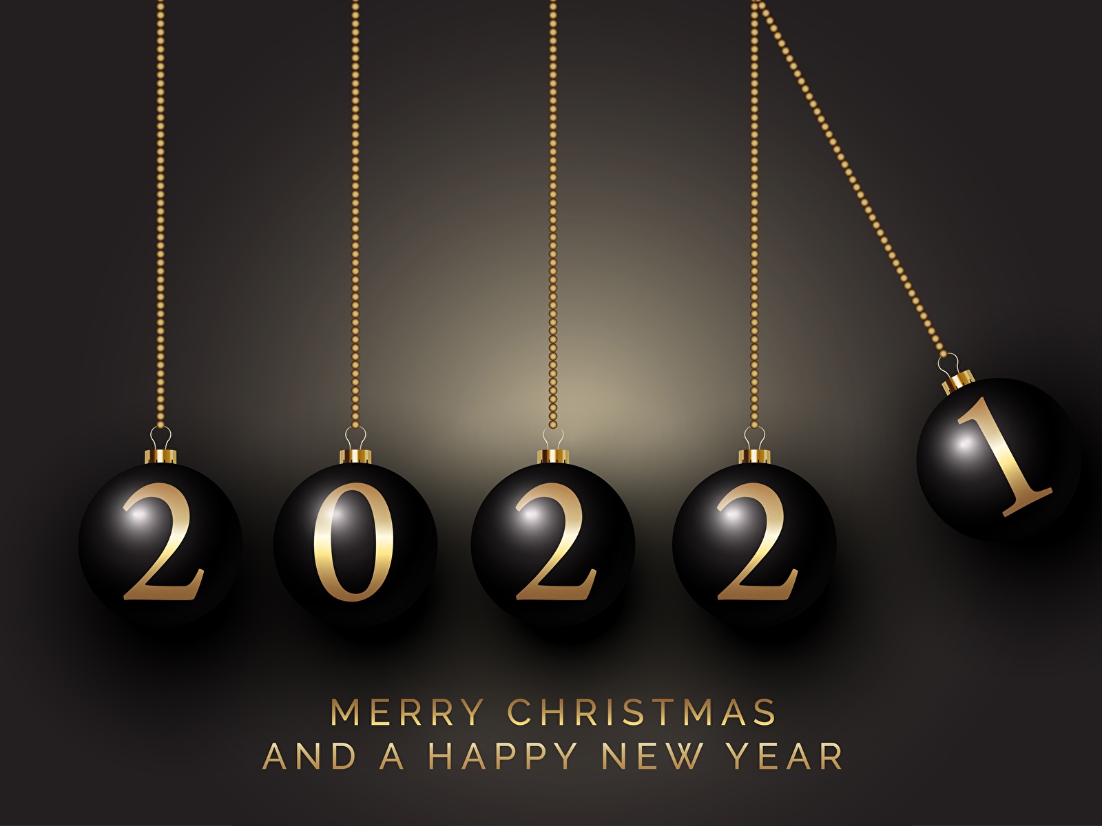 Картинки 2022 2021 Новый год инглийские текст Шар 1600x1200 Рождество английская Английский слова Слово - Надпись Шарики