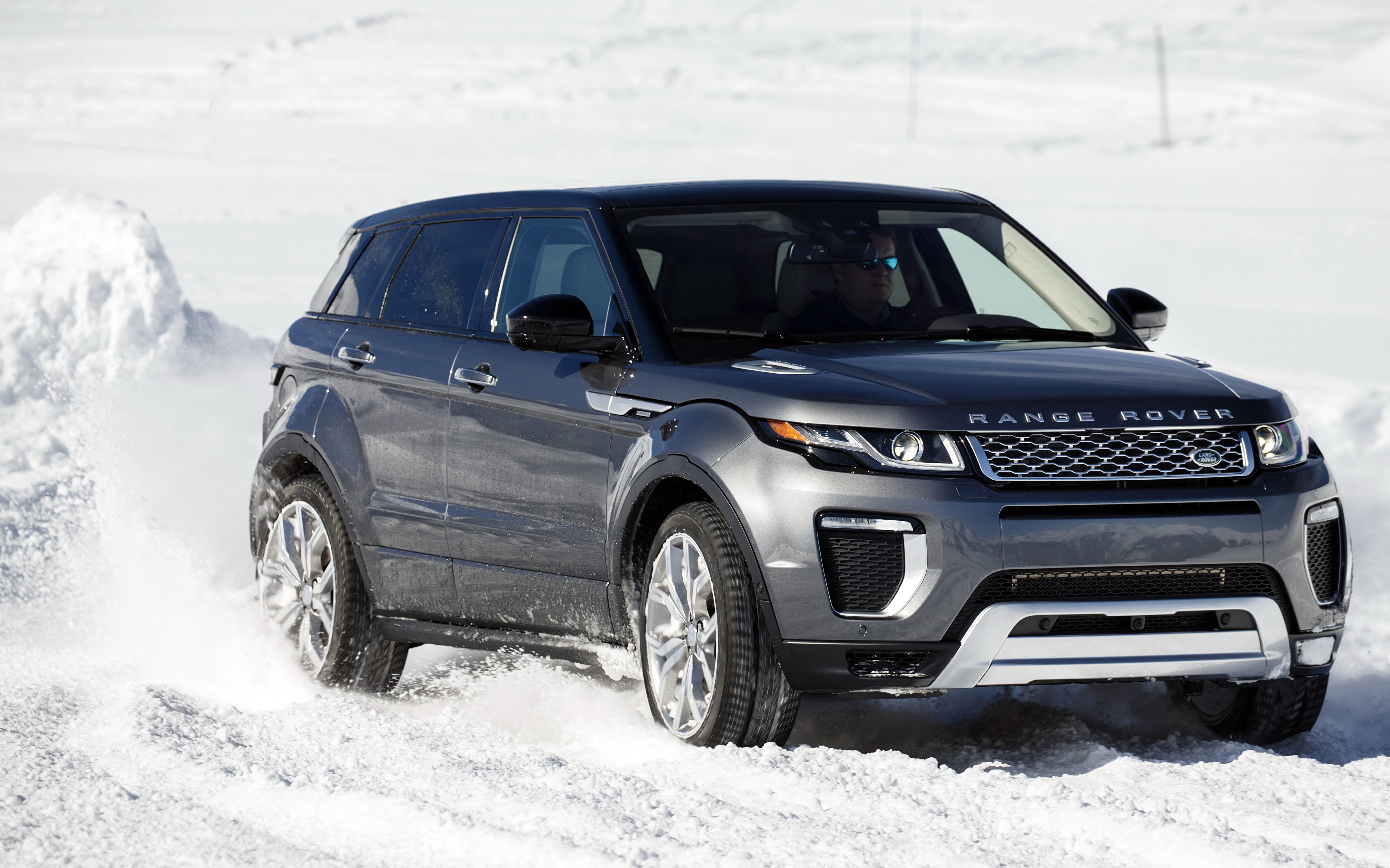 Range Rover снег занос скачать