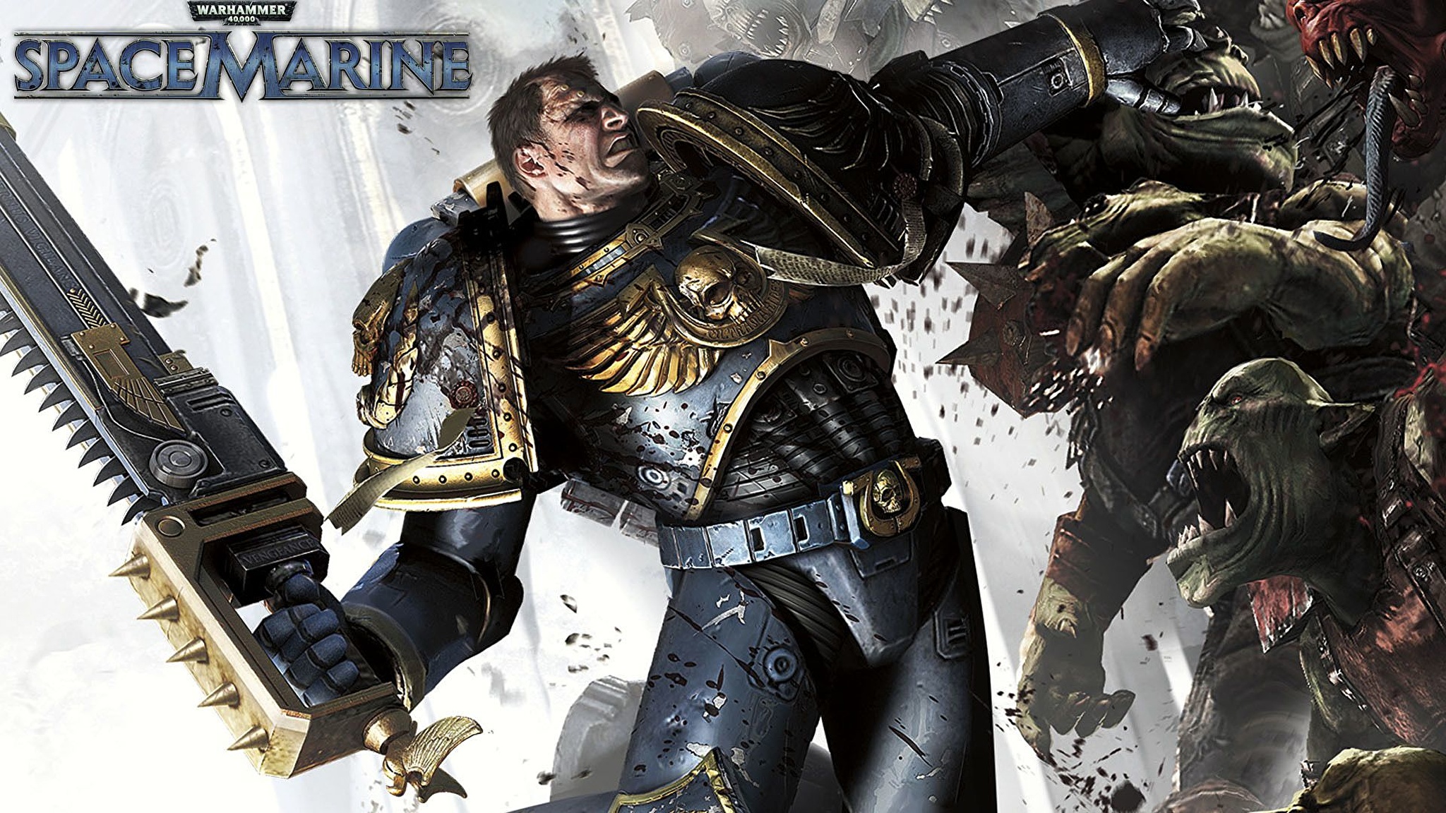 Warhammer space 2. Warhammer 40,000 : Space Marine. Вархаммер 40 000. Warhammer 40k Space Marine.