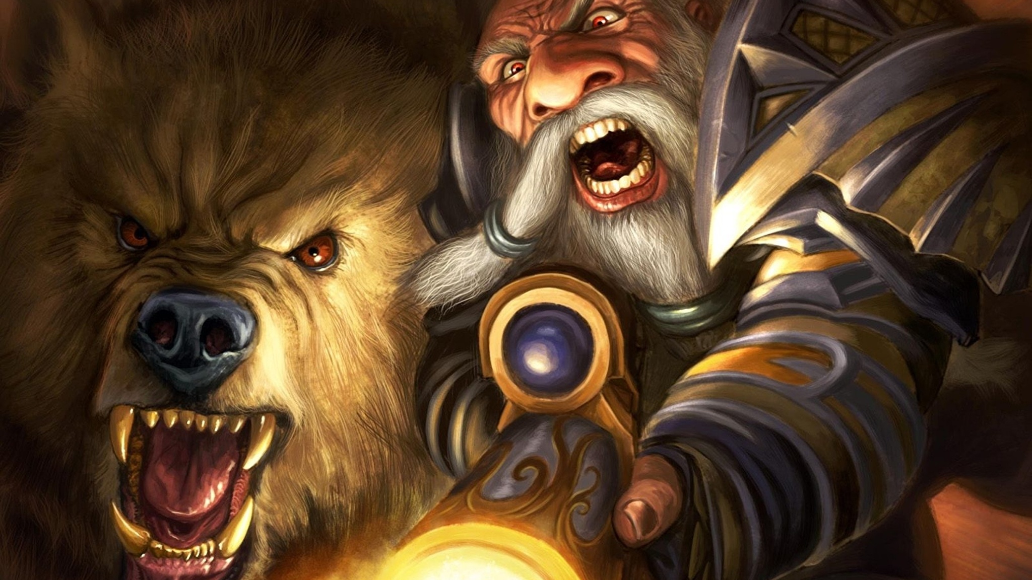 World of Warcraft охотник Дварф