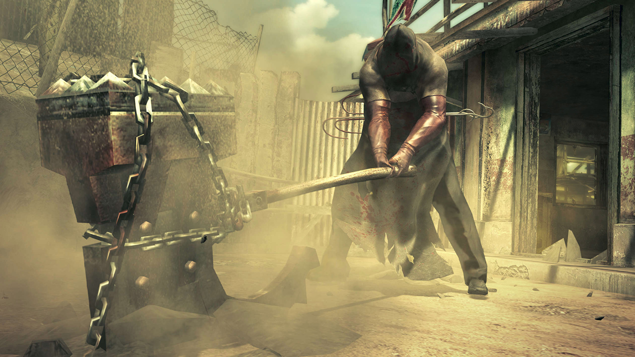 Фото Resident Evil Resident Evil 5 Игры 2048x1152 компьютерная игра 